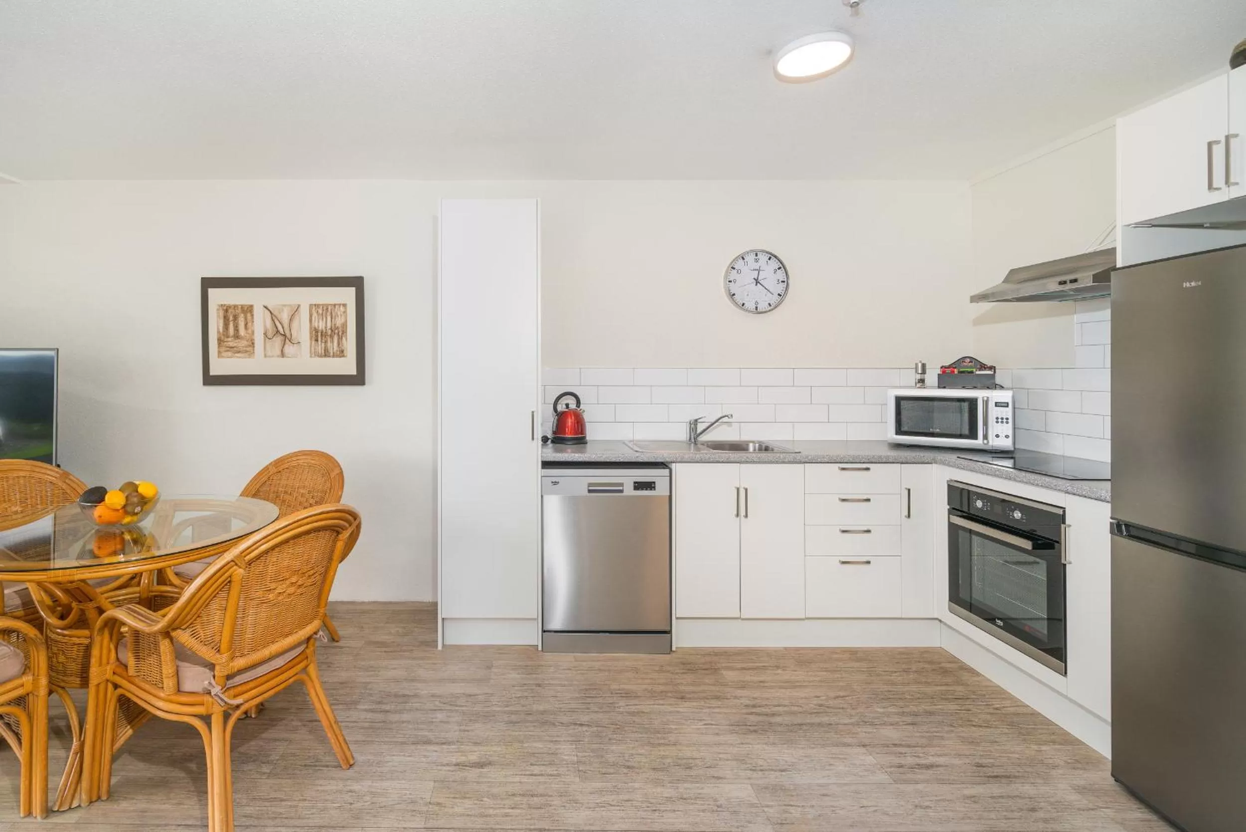 Kitchen or kitchenette in Waterfront Apartments Whitianga