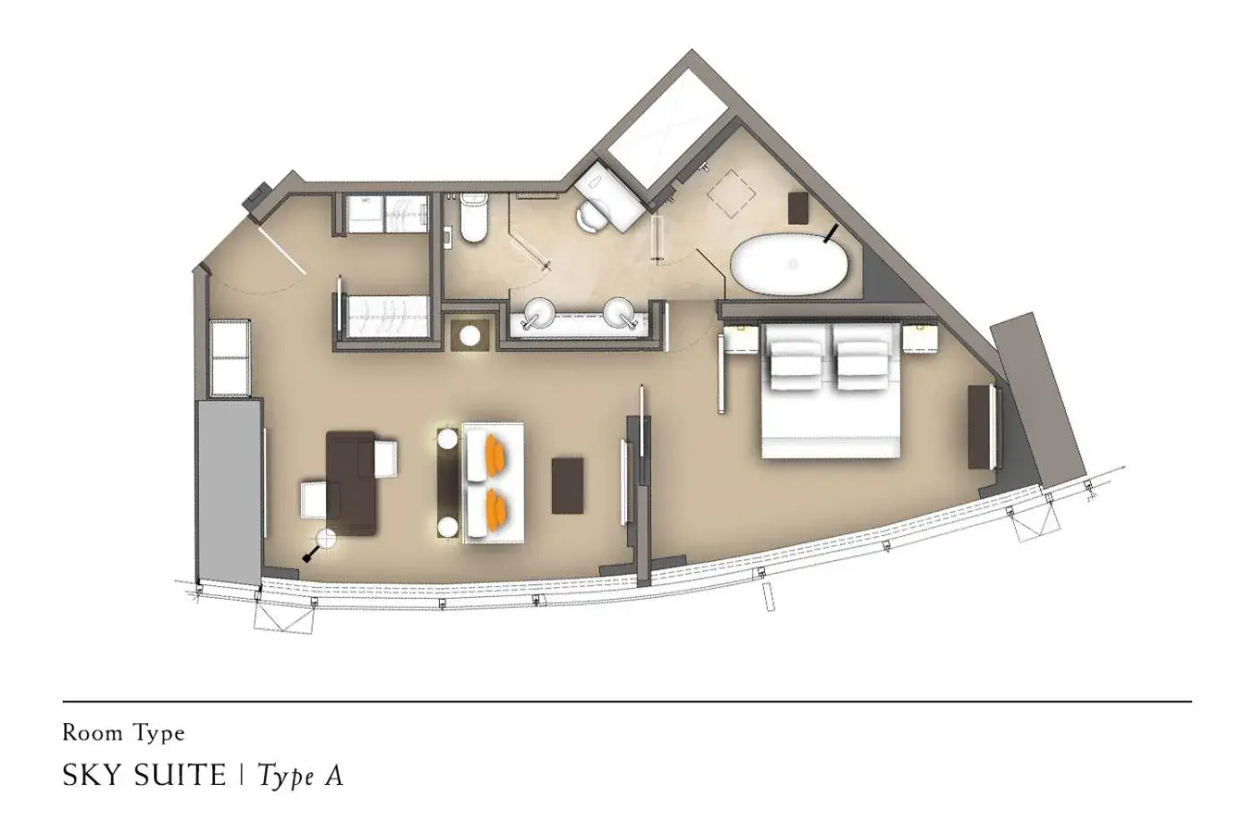 Floor Plan in Banyan Tree Kuala Lumpur