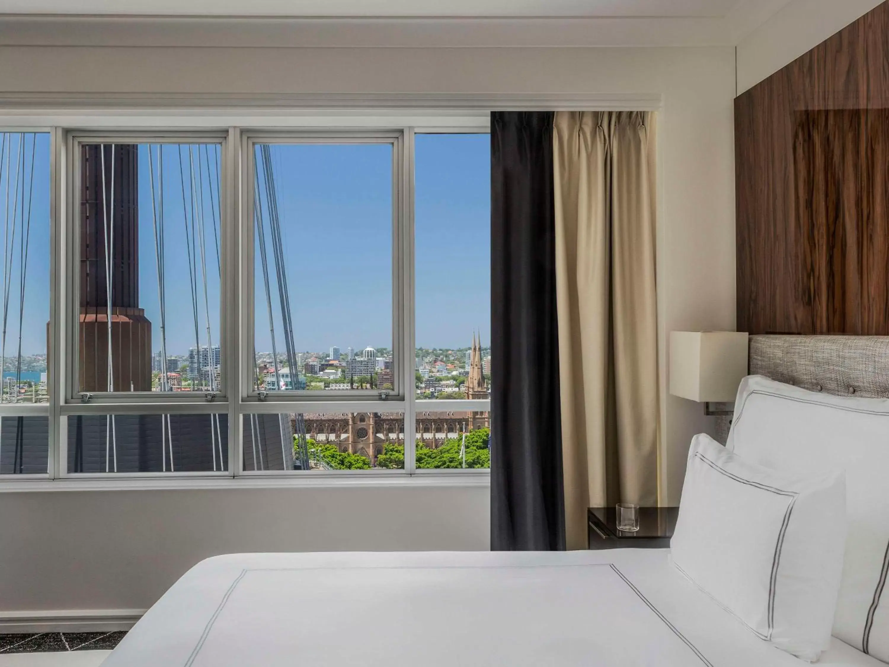 Bedroom in Swissotel Sydney