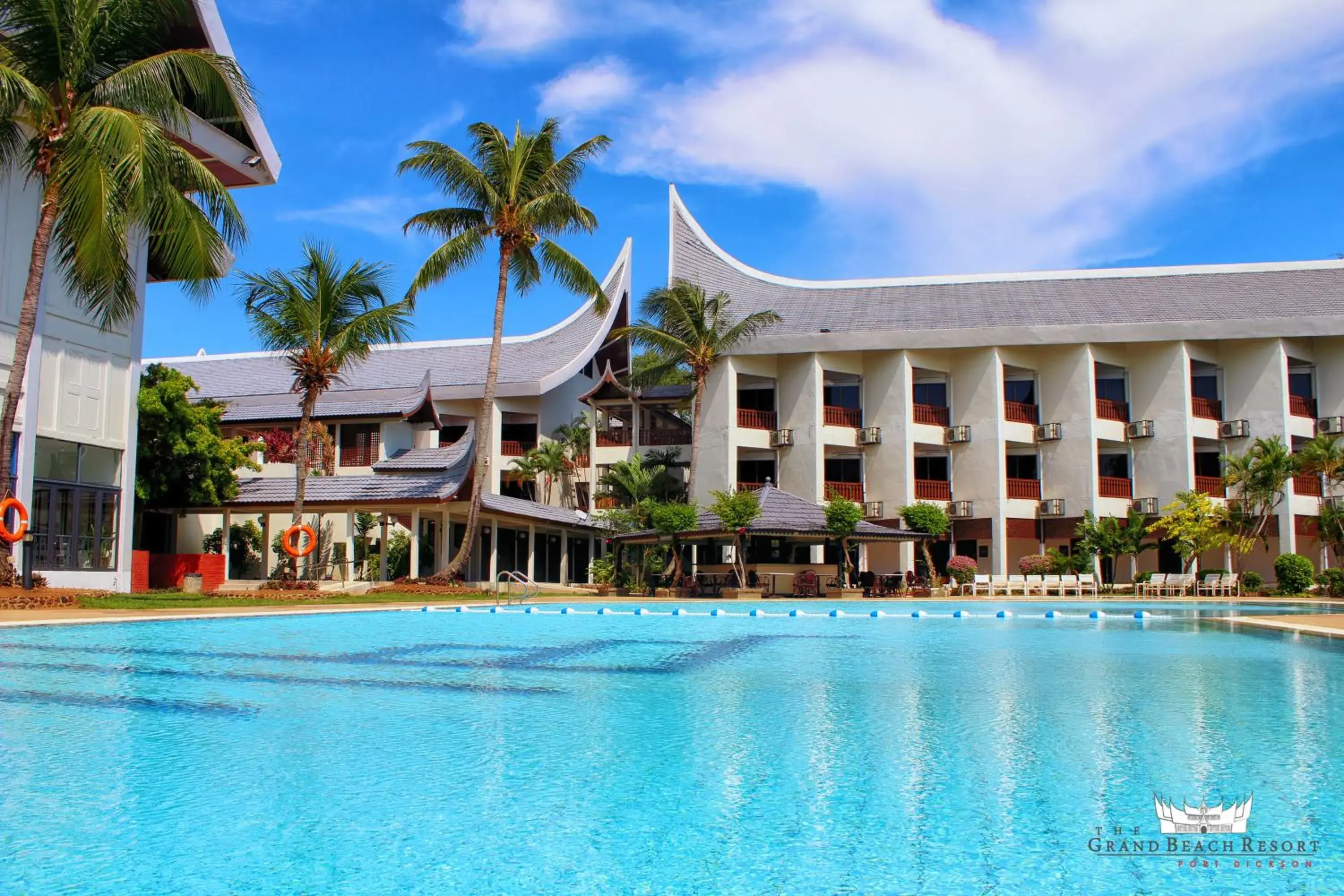 Swimming pool in The Grand Beach Resort