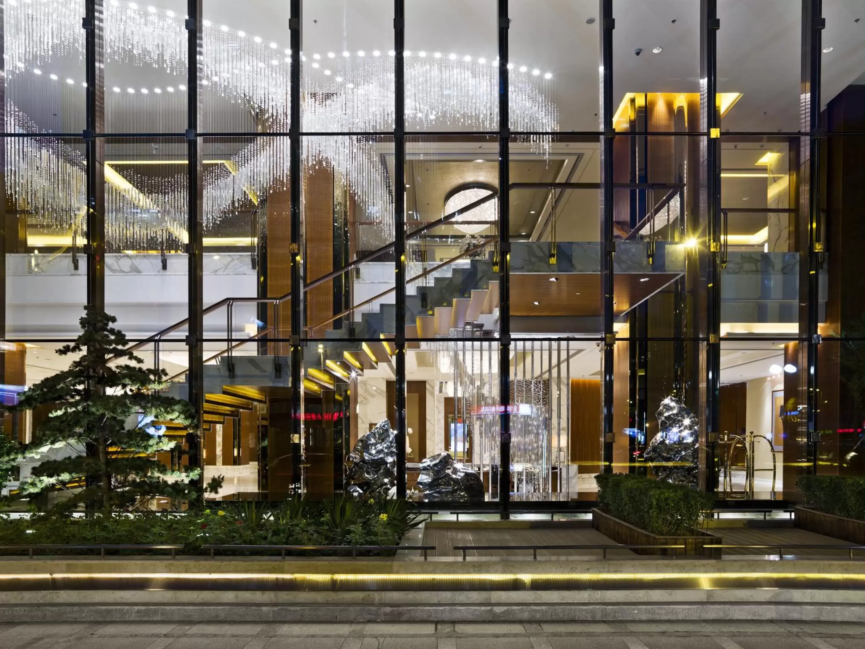 Facade/entrance in Kerry Hotel, Beijing