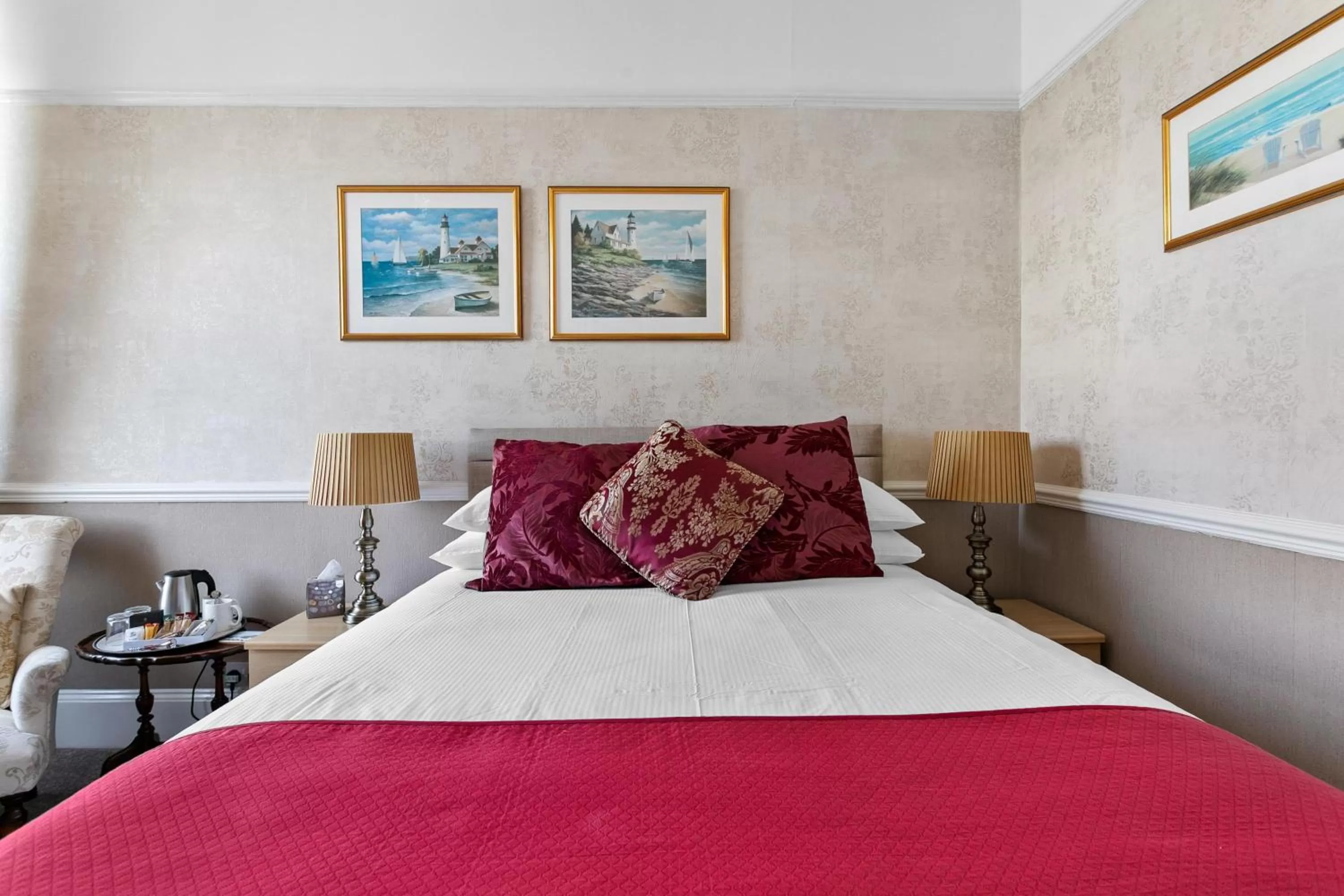 Bedroom, Bed in Melba House