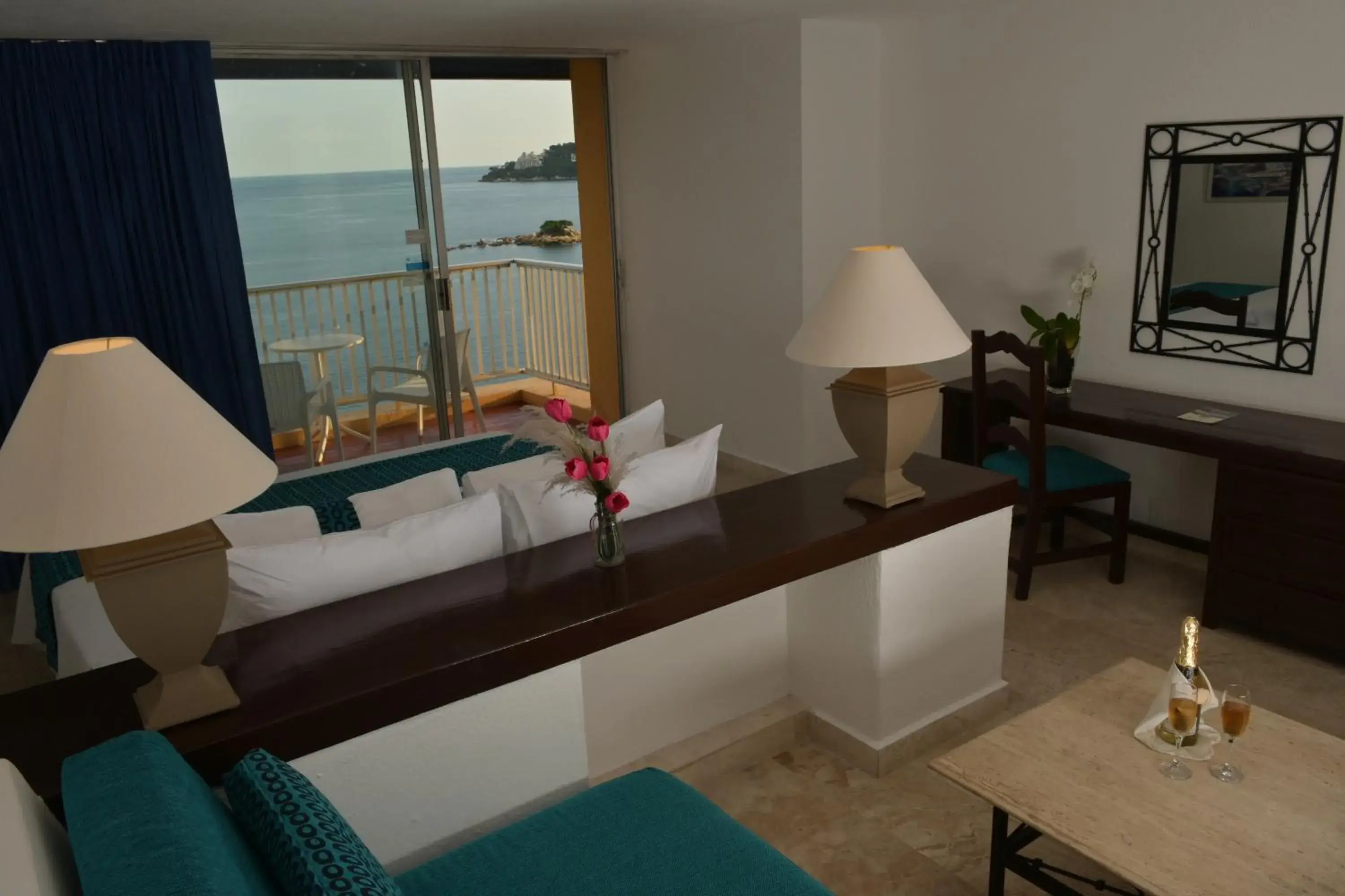 View (from property/room), Seating Area in Ritz Acapulco All Inclusive