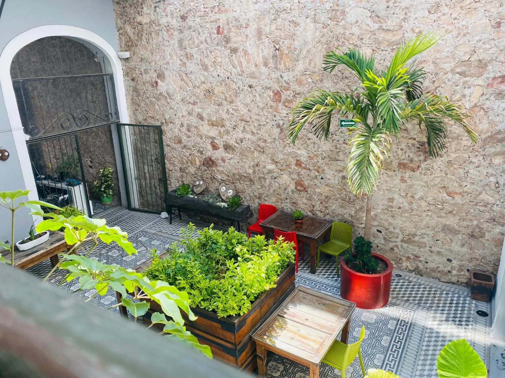 Garden in Kuku Ruku Hotel