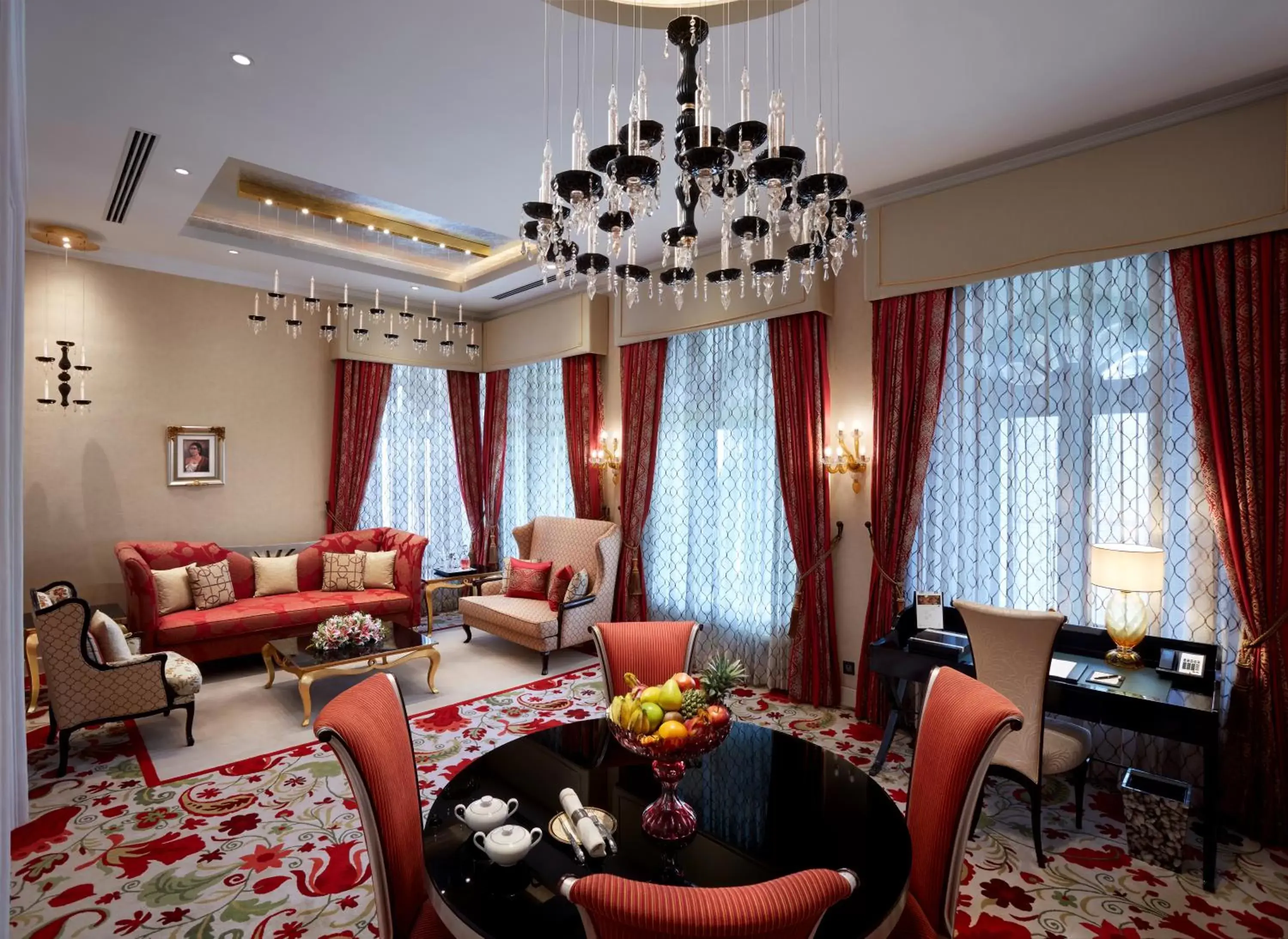 Living room, Seating Area in The Leela Kovalam, a Raviz Hotel