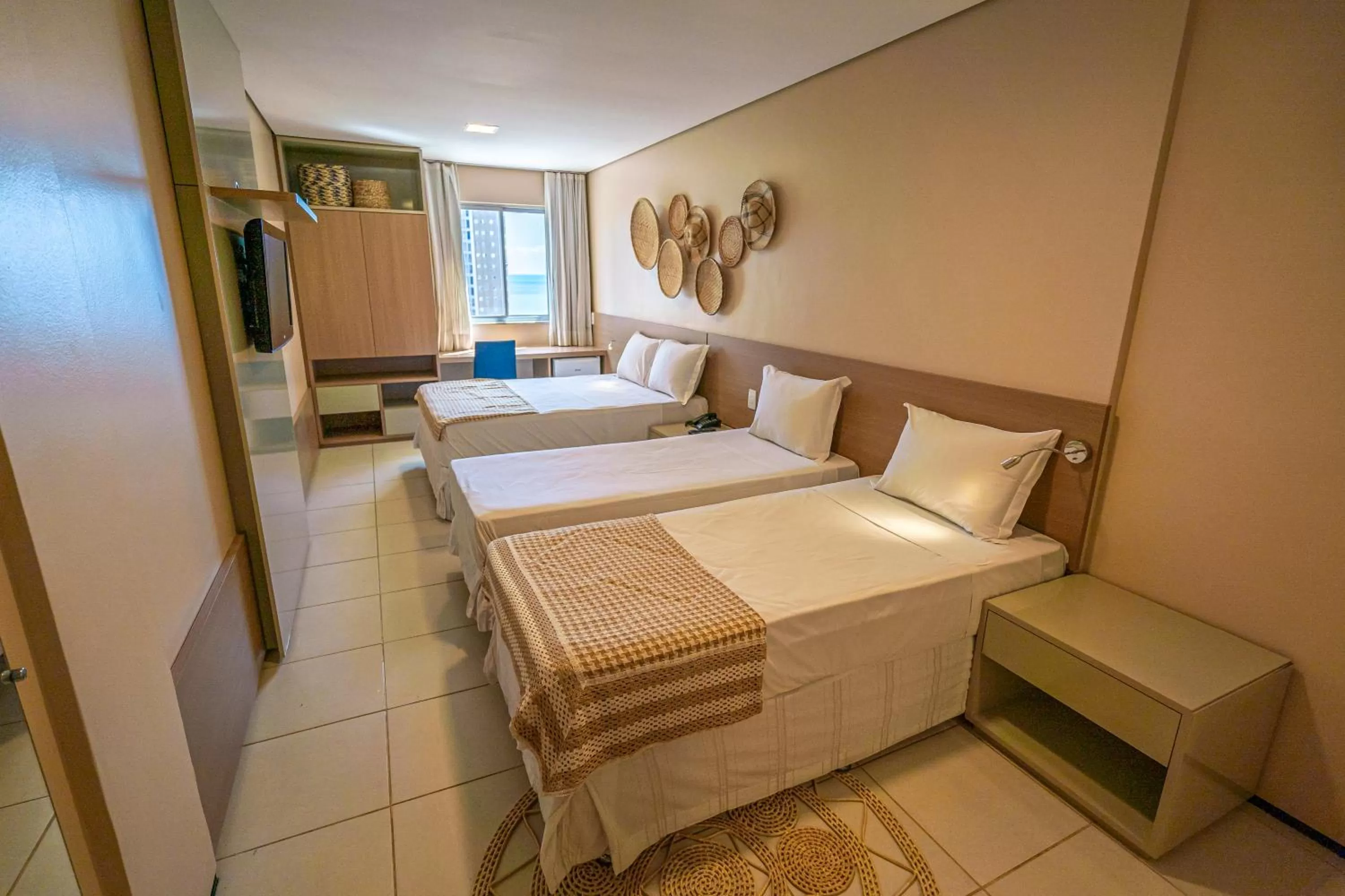 Bedroom, Bed in Fortaleza Mar Hotel