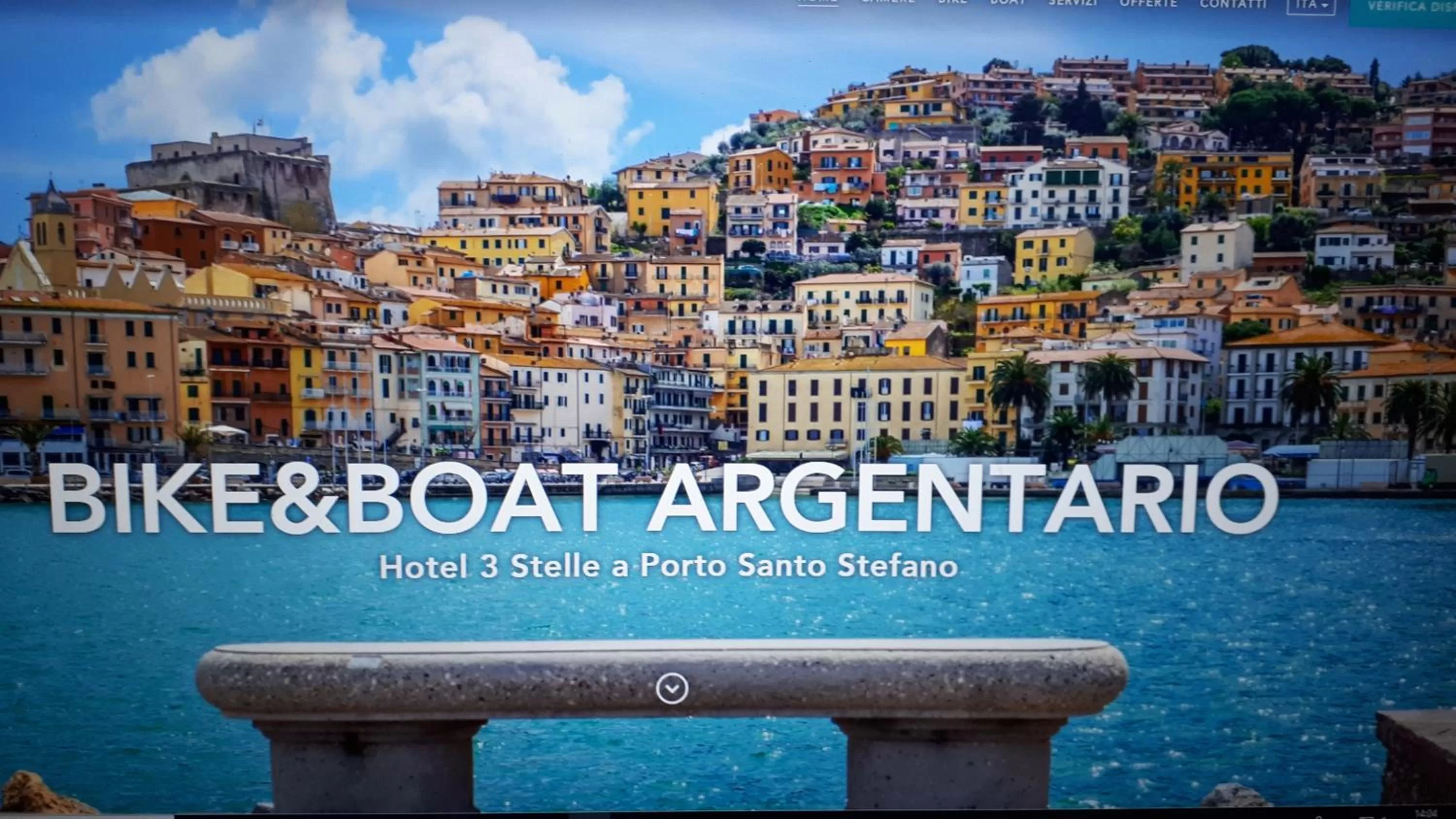 City view in Bike&Boat Argentario Hotel