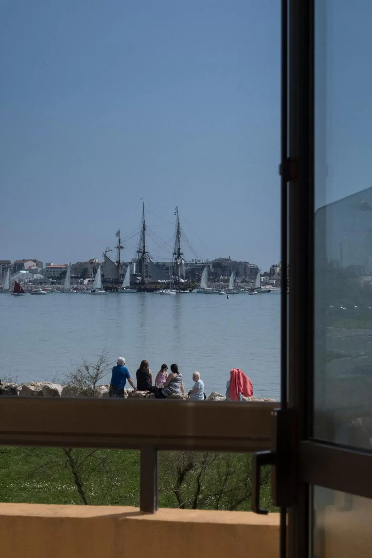 View (from property/room) in Hôtel Le Rochelois