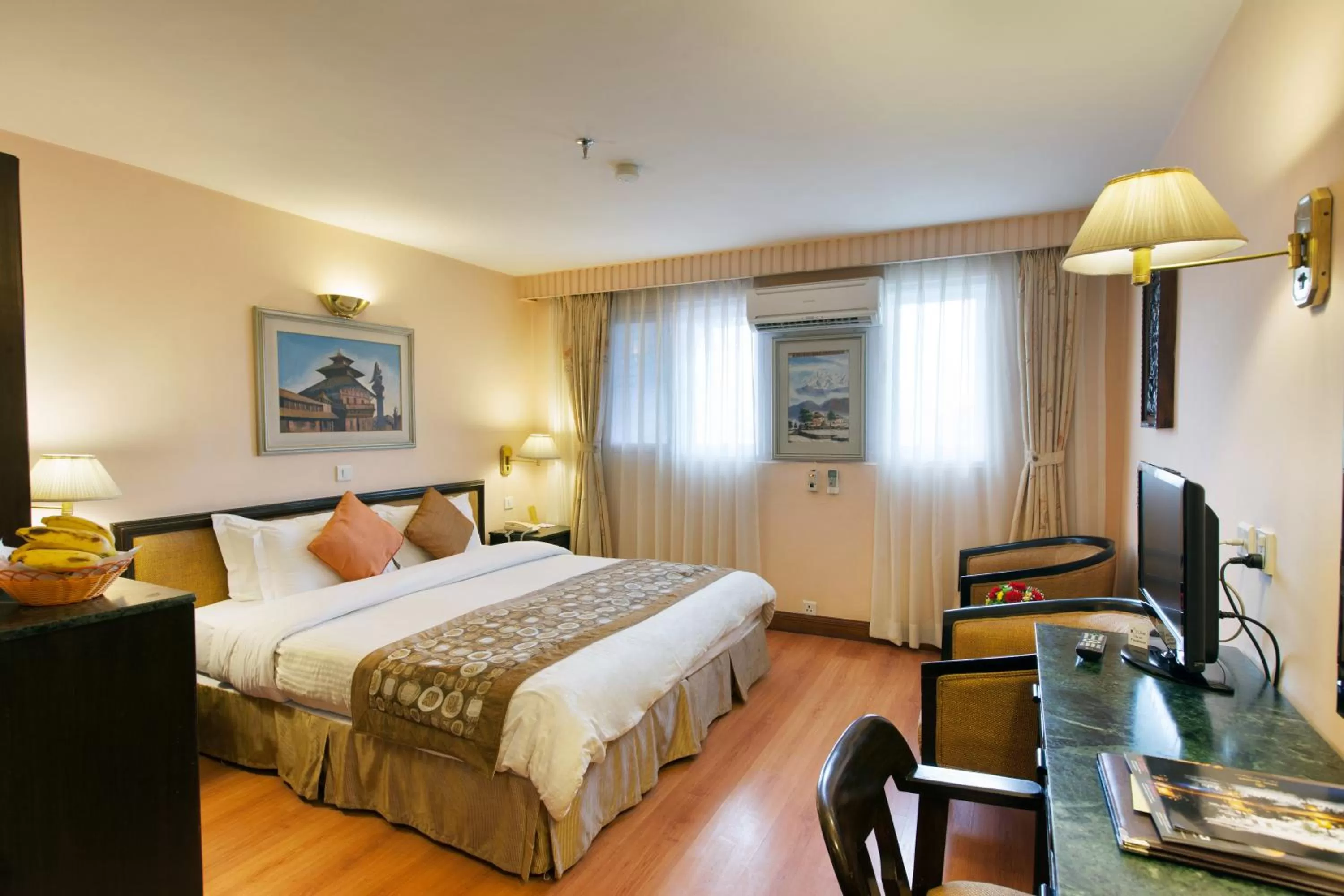 Photo of the whole room, Bed in Hotel Shanker-Palatial Heritage Kathmandu