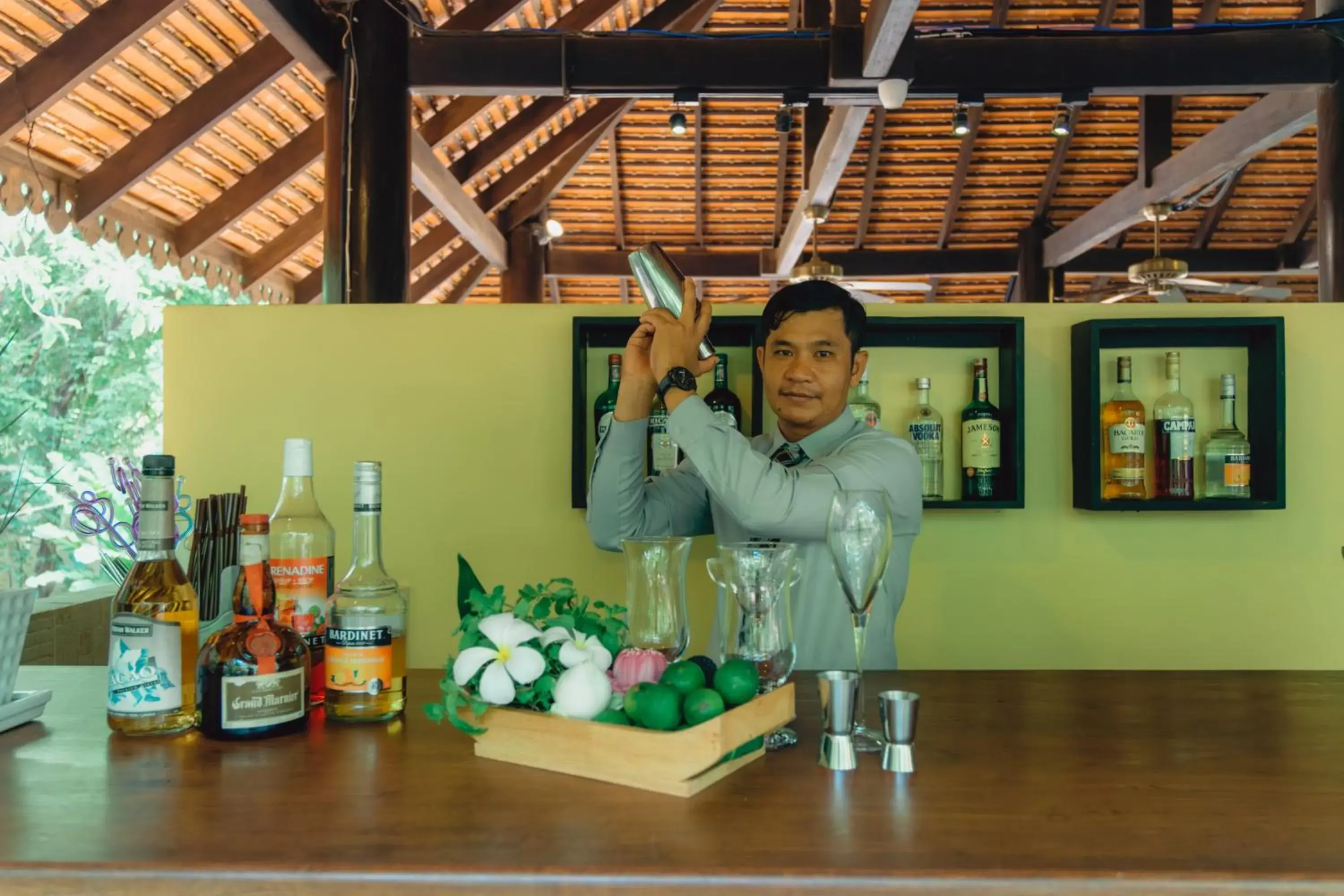 Food and drinks in Pandora Suite D'Angkor Food and drinks in Pandora Suite D'Angkor