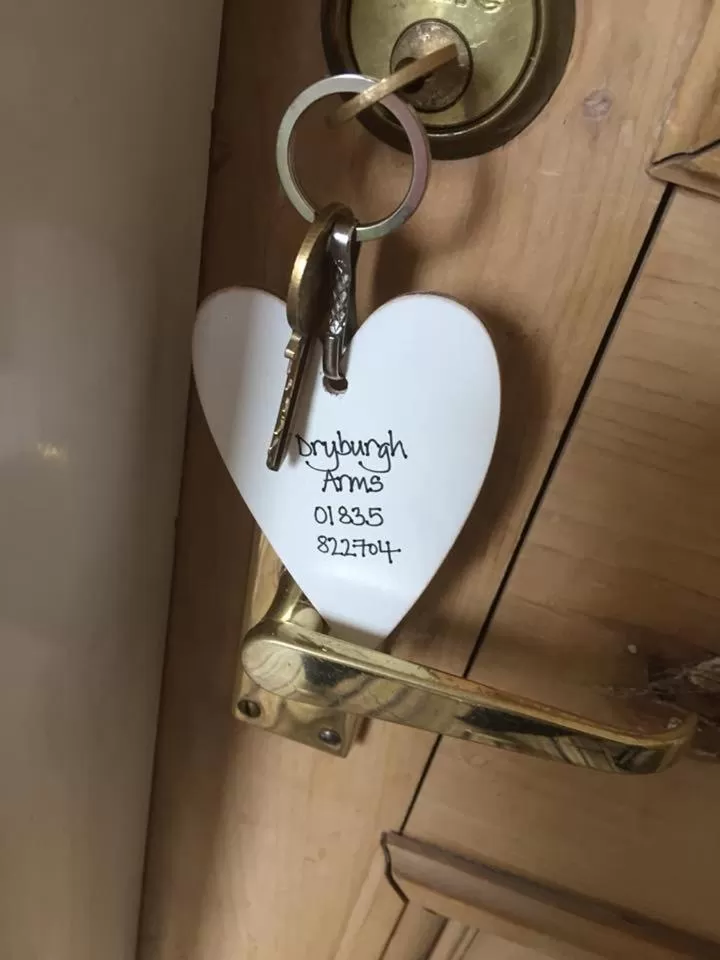 Property logo or sign, Bathroom in Dryburgh Arms Pub with Rooms