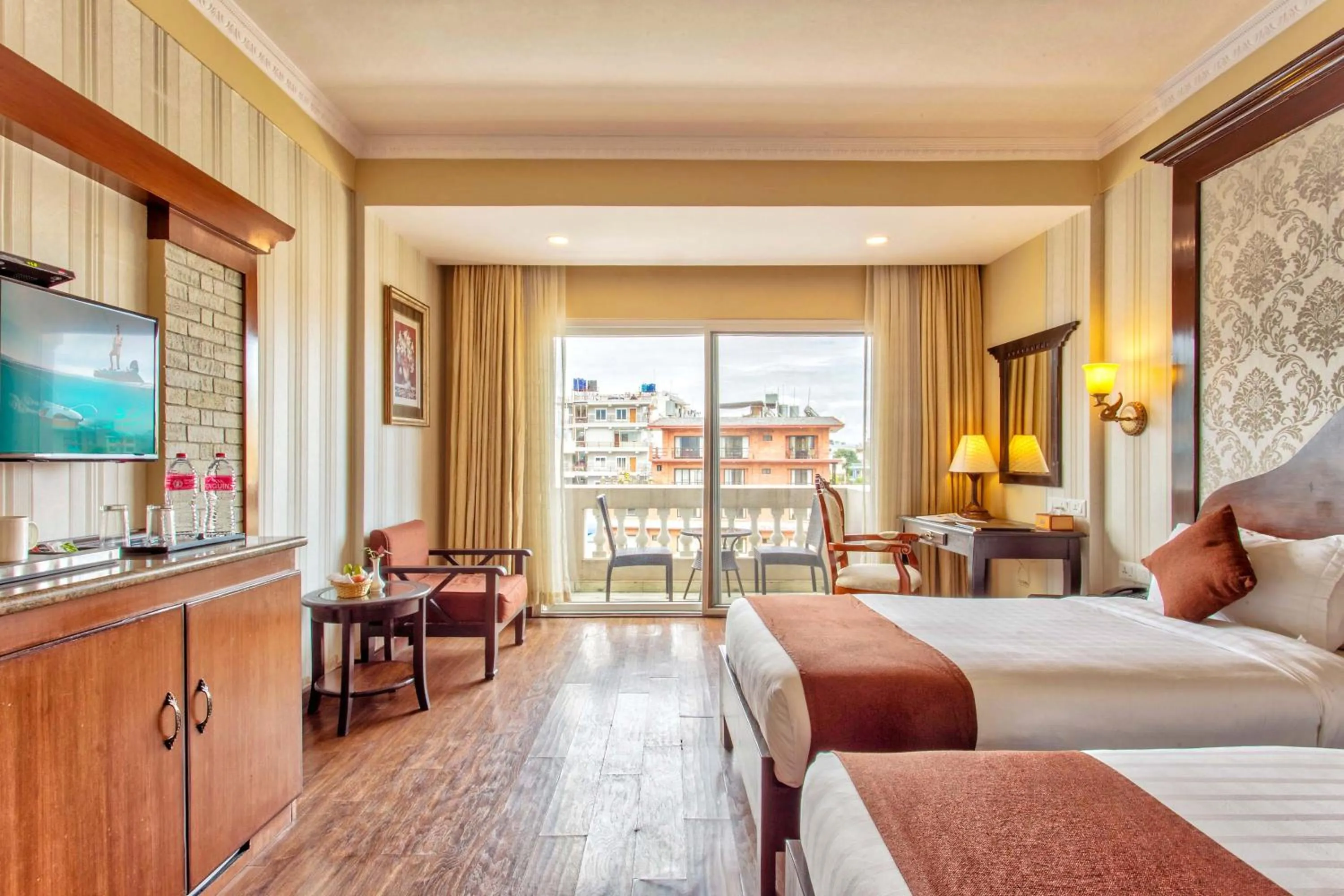 Decorative detail in Da Yatra Courtyard Hotel