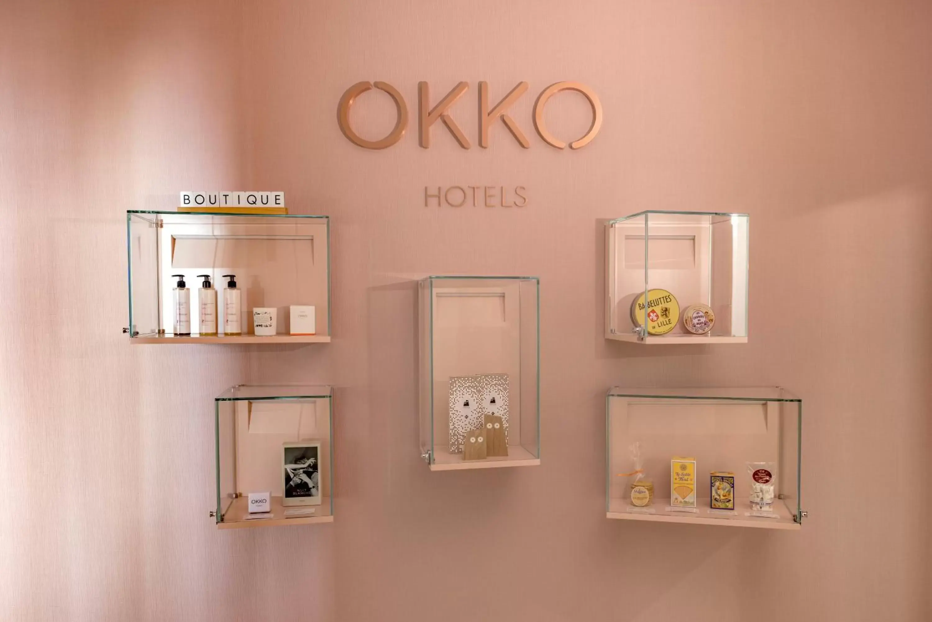 Lobby or reception in OKKO Hotels Lille Centre