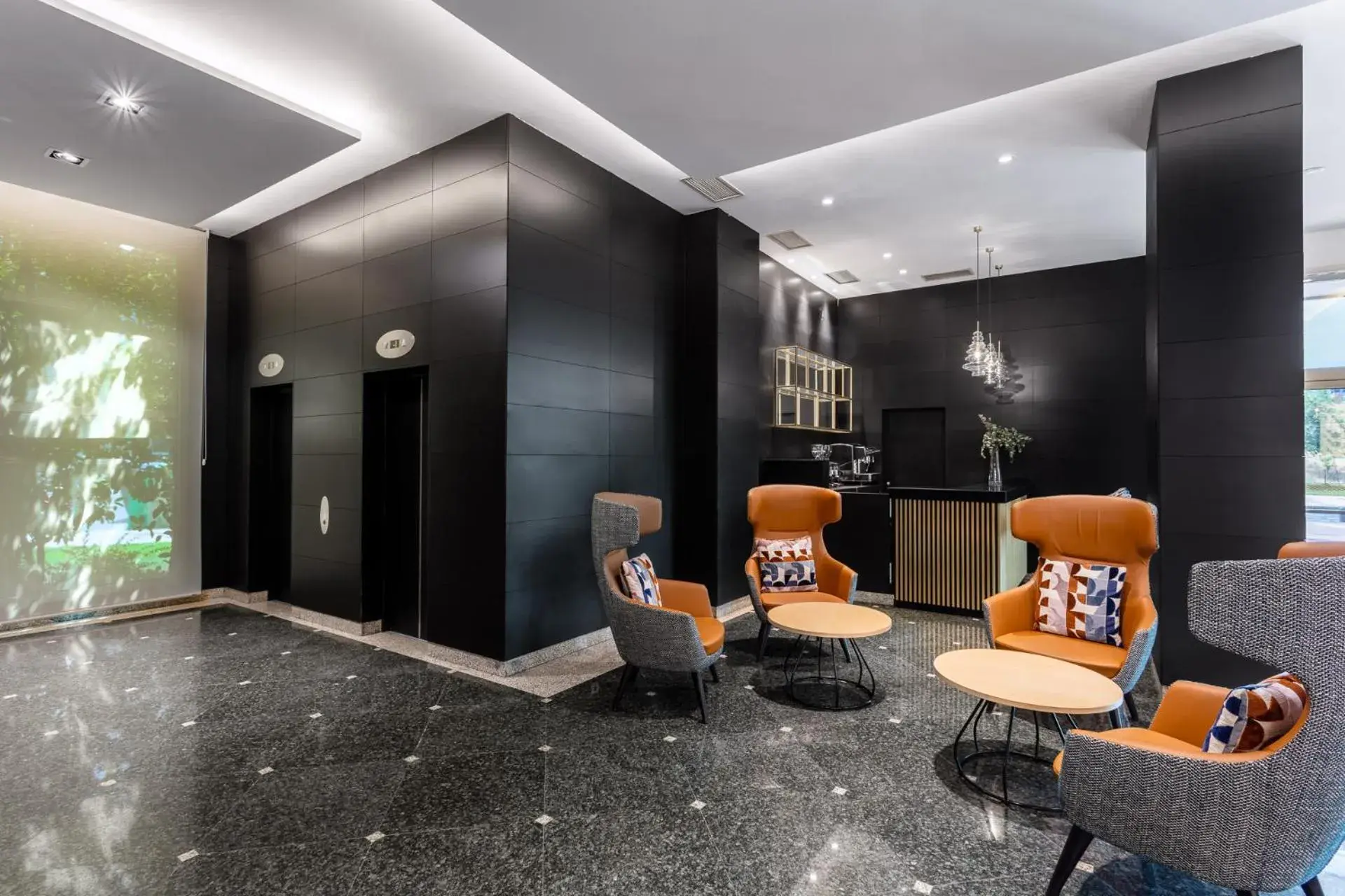 Living room in Eurostars Gran Madrid Living room in Eurostars Gran Madrid