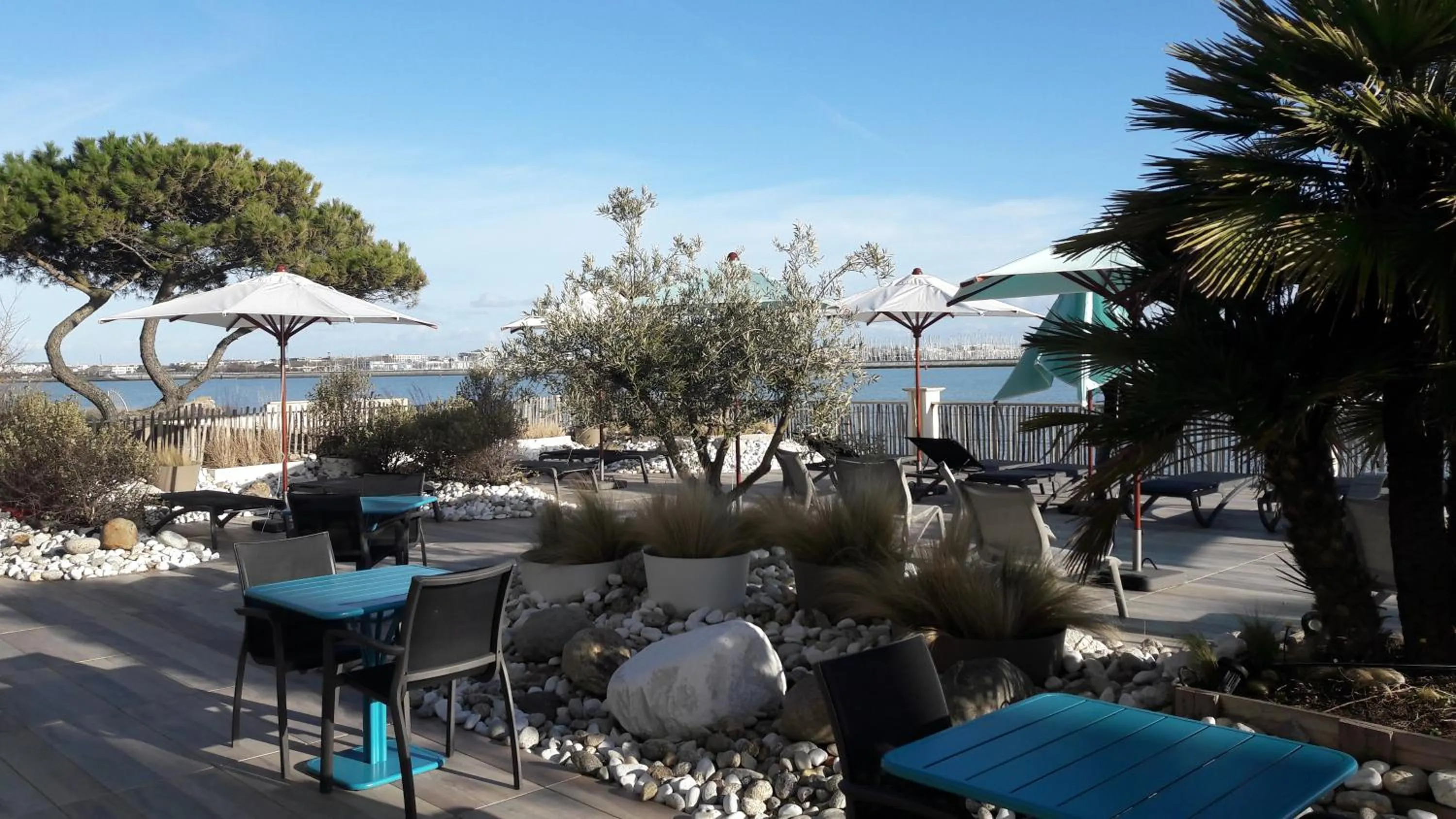 Balcony/Terrace in Hôtel Les Brises