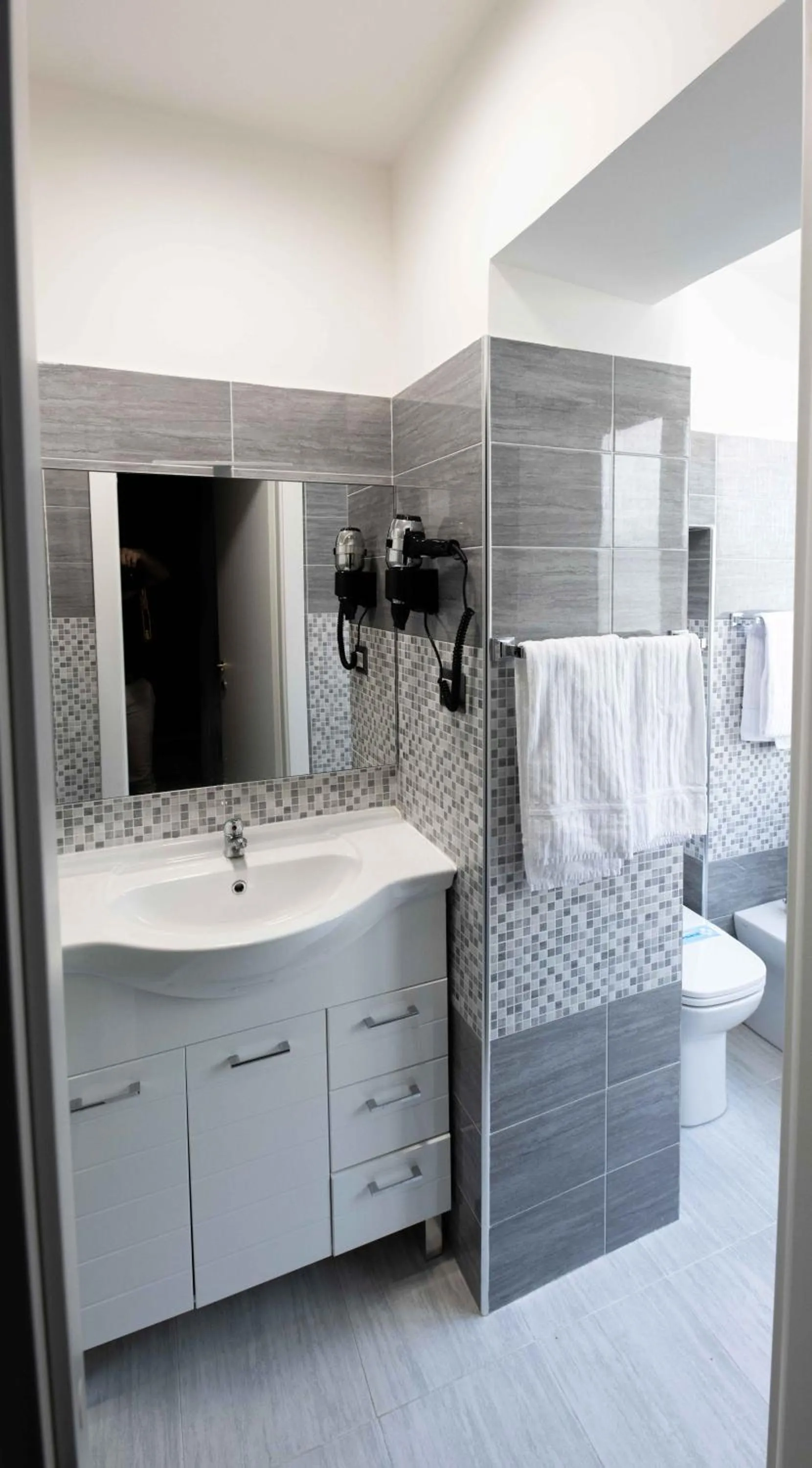 Toilet in Hotel Anfiteatro Flavio