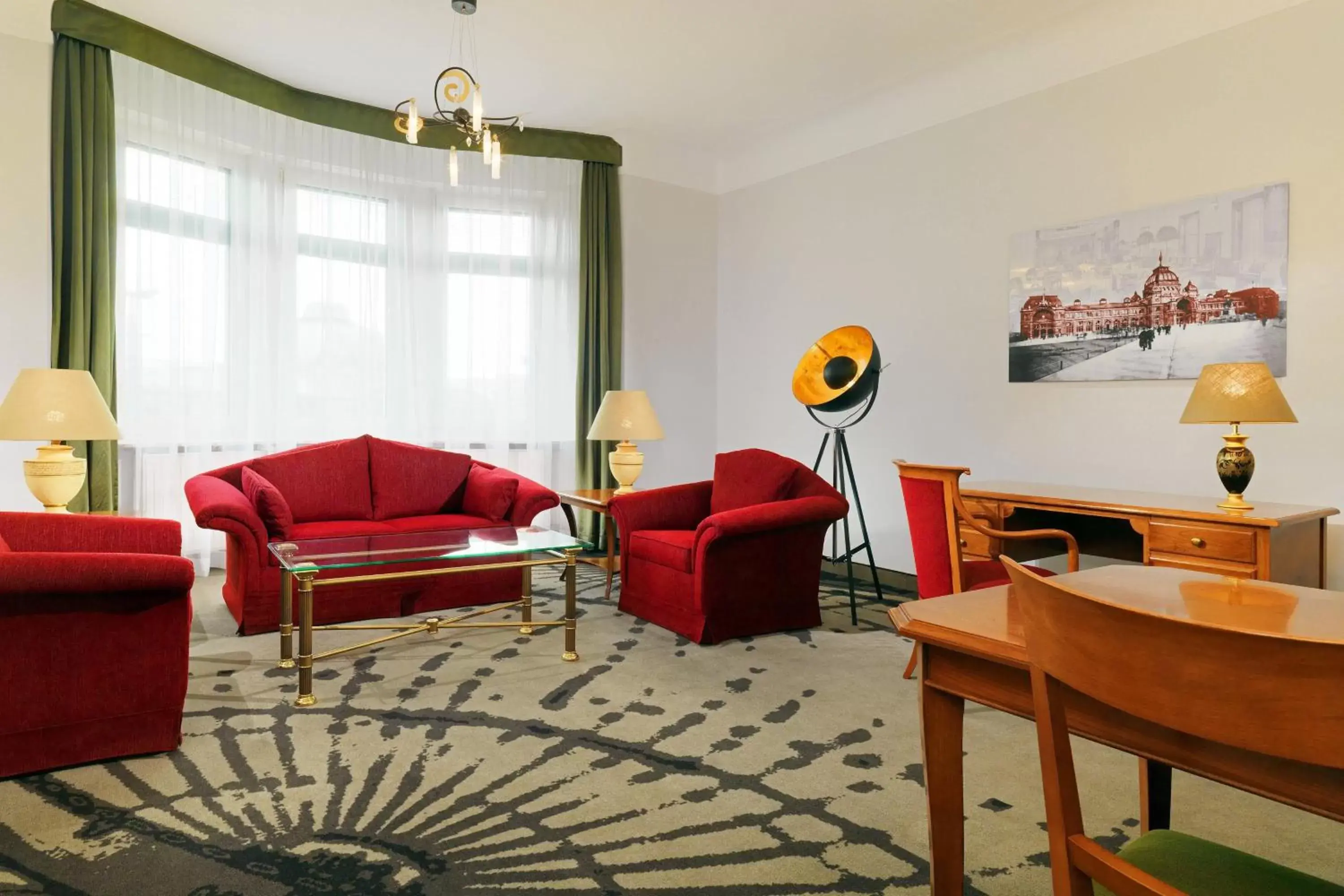 Photo of the whole room, Seating Area in Le Méridien Grand Hotel Nürnberg