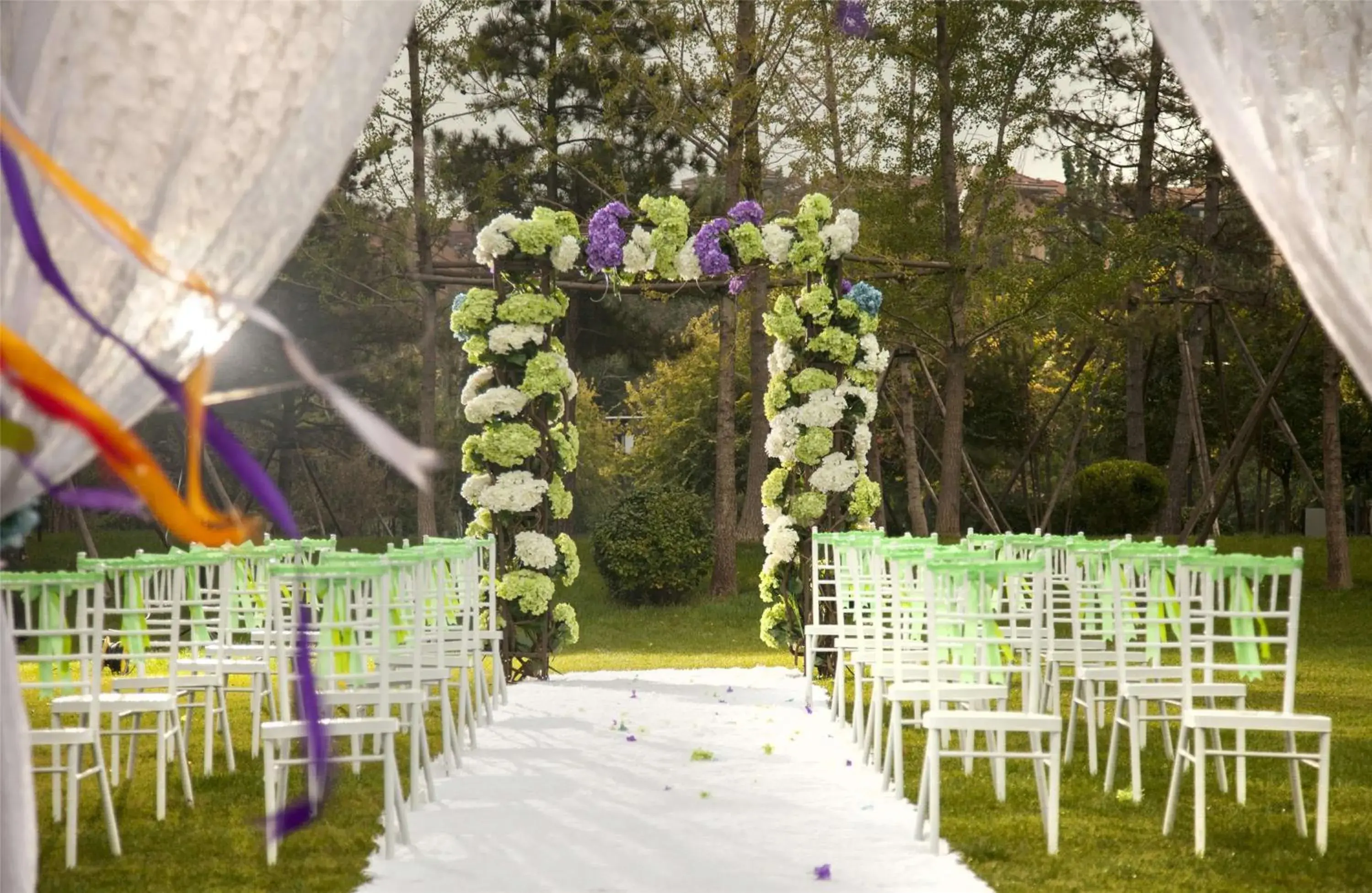 Garden, Banquet Facilities in Hilton Tianjin Eco City