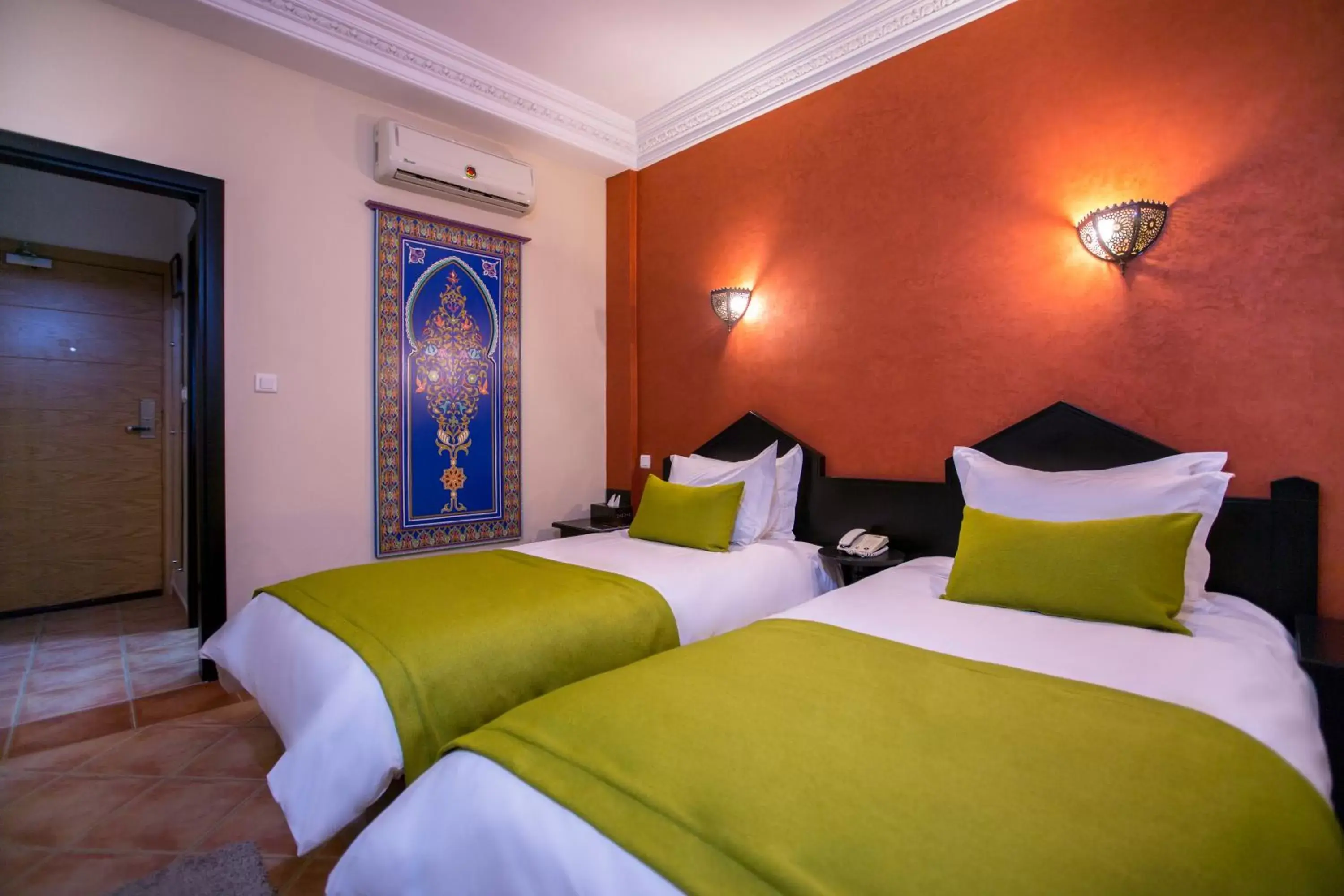 Bedroom, Bed in Atlantic Hotel Agadir