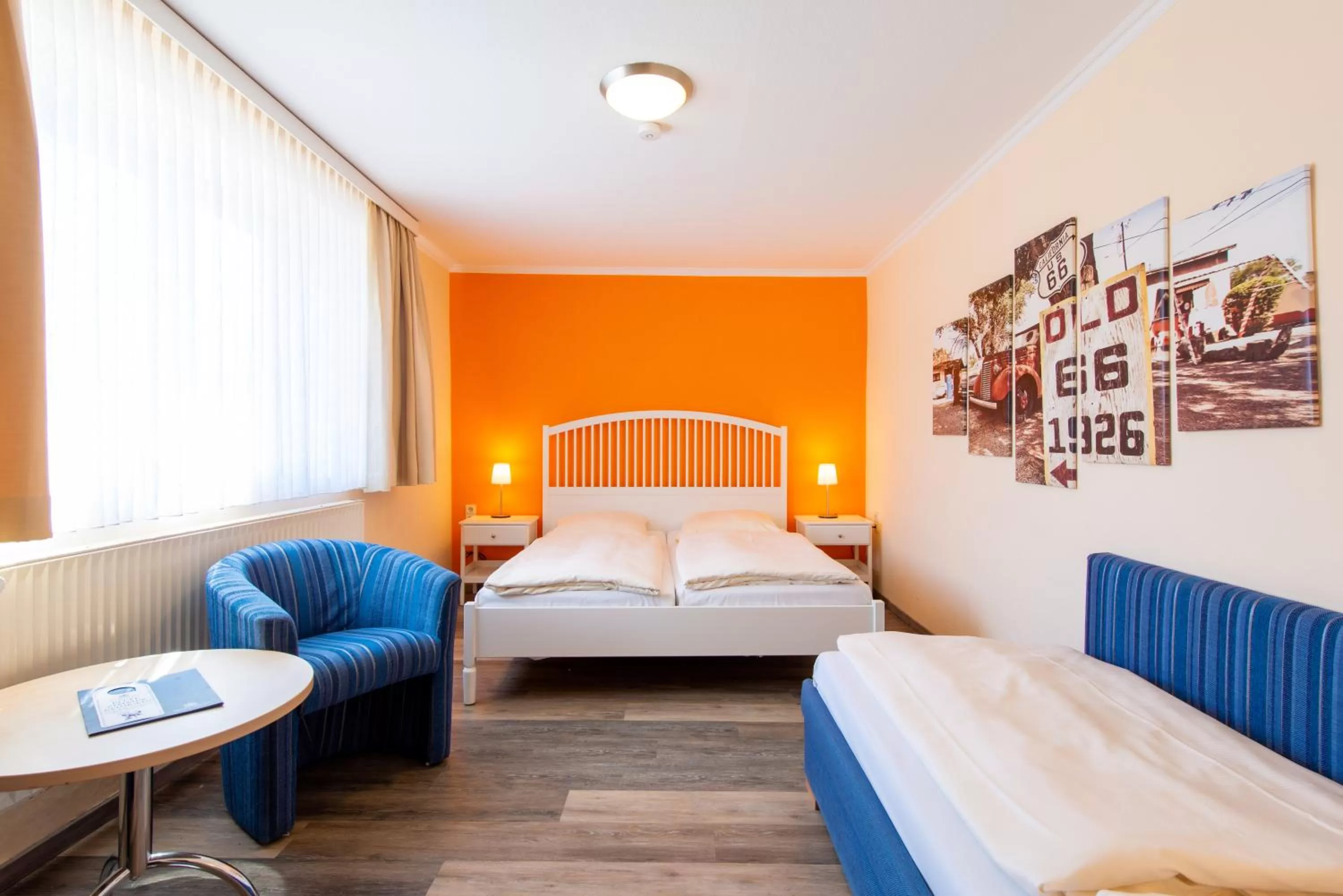 Photo of the whole room, Bed in Hotel Heldt Dependance