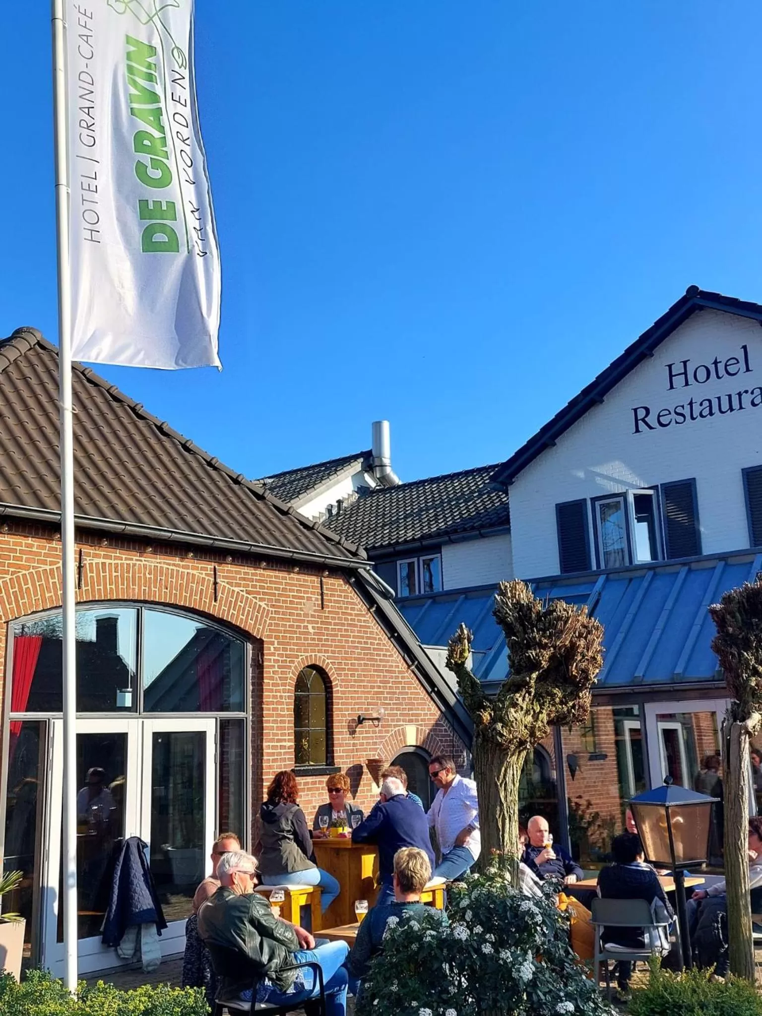 Balcony/Terrace in Hotel De Gravin van Vorden