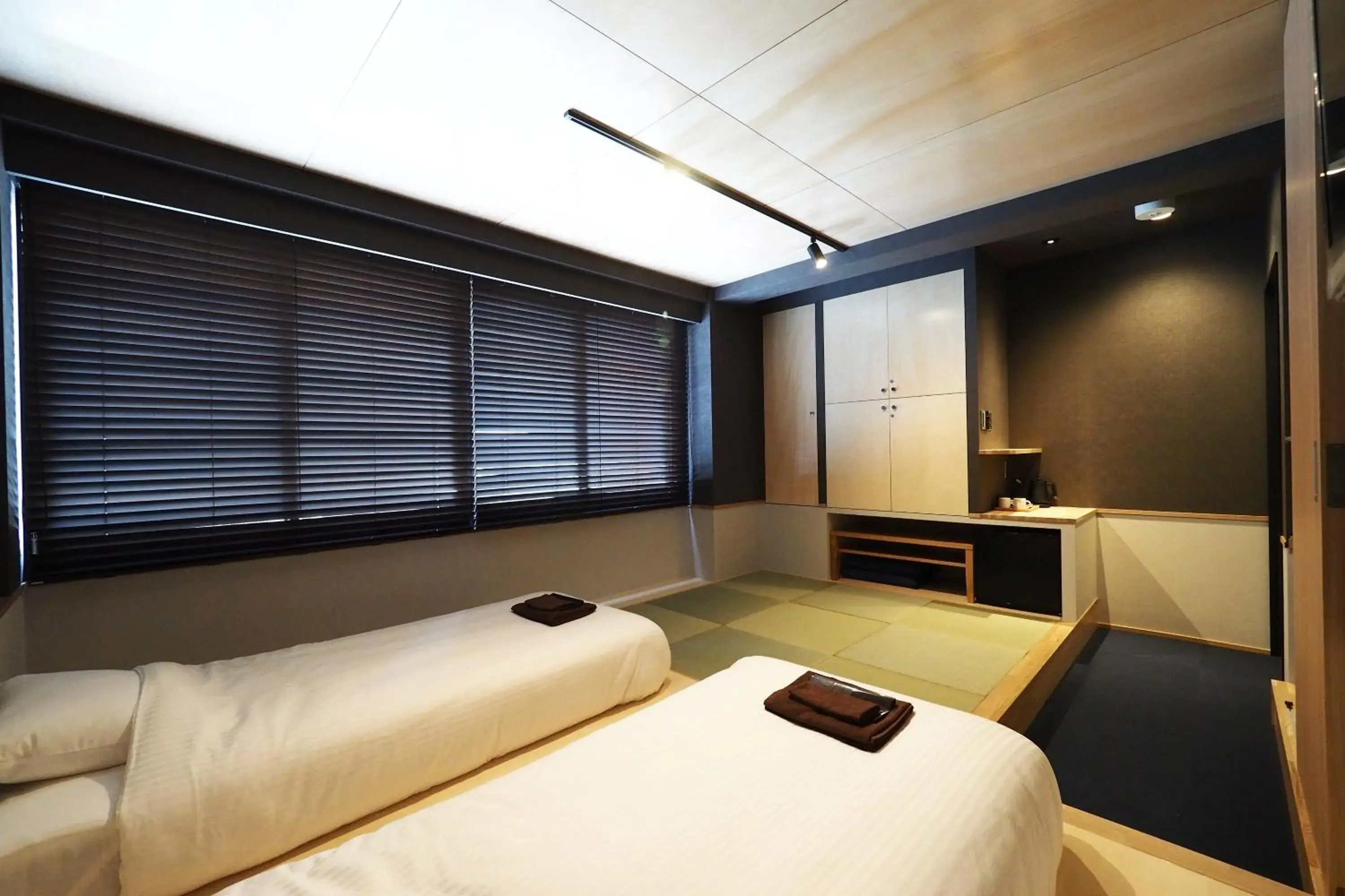 Bed in Yumoto Station Hotel MIRAHAKONE
