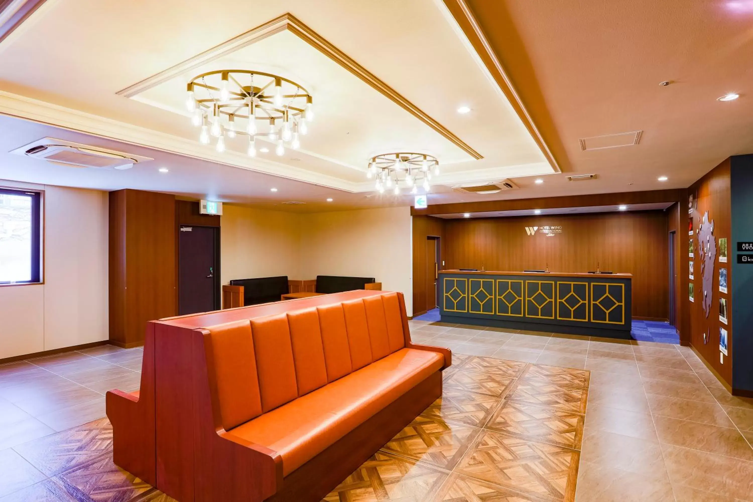 Lobby or reception in Hotel Wing International Select Kumamoto