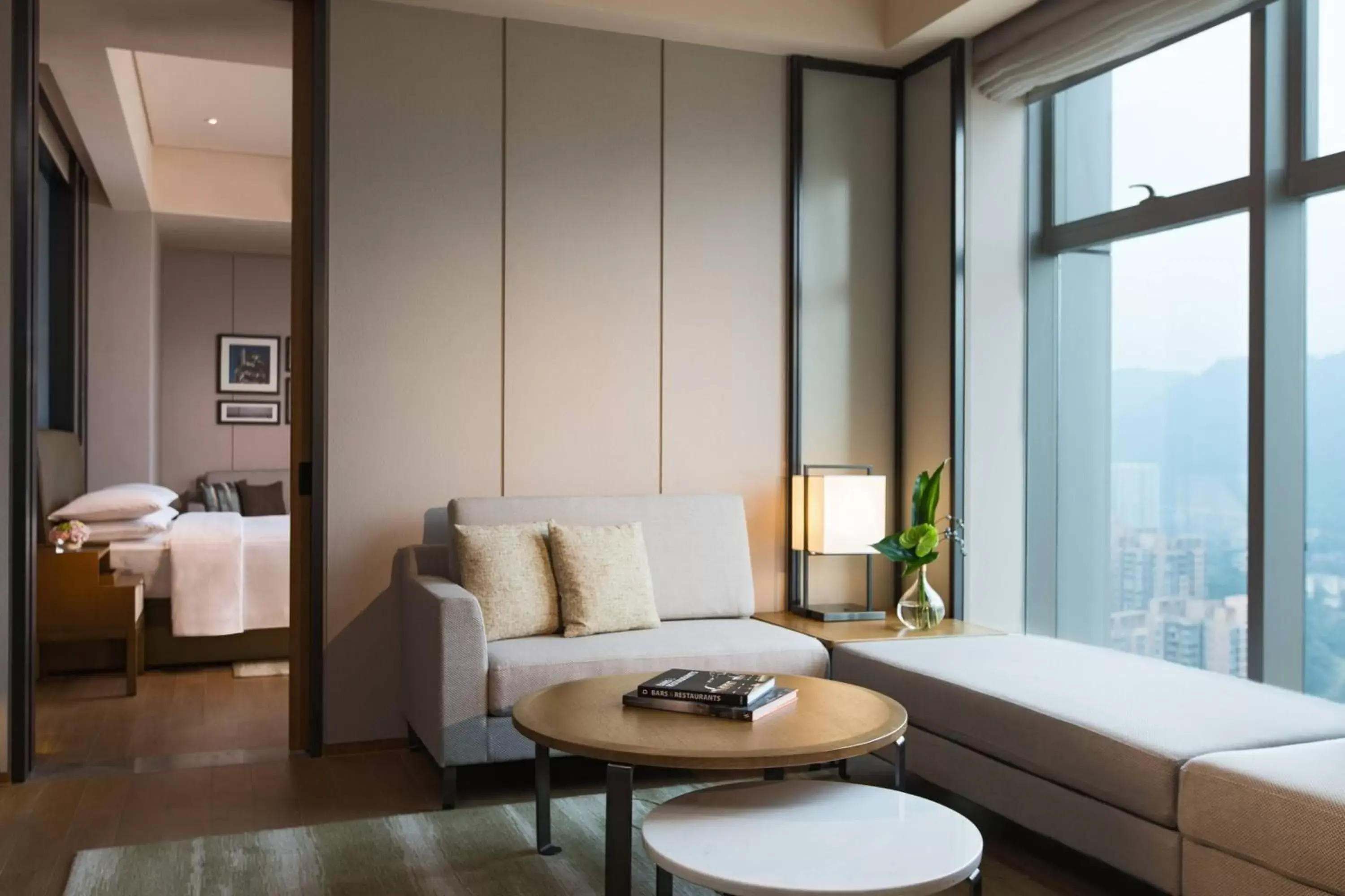 Living room, Seating Area in Chongqing Marriott Hotel
