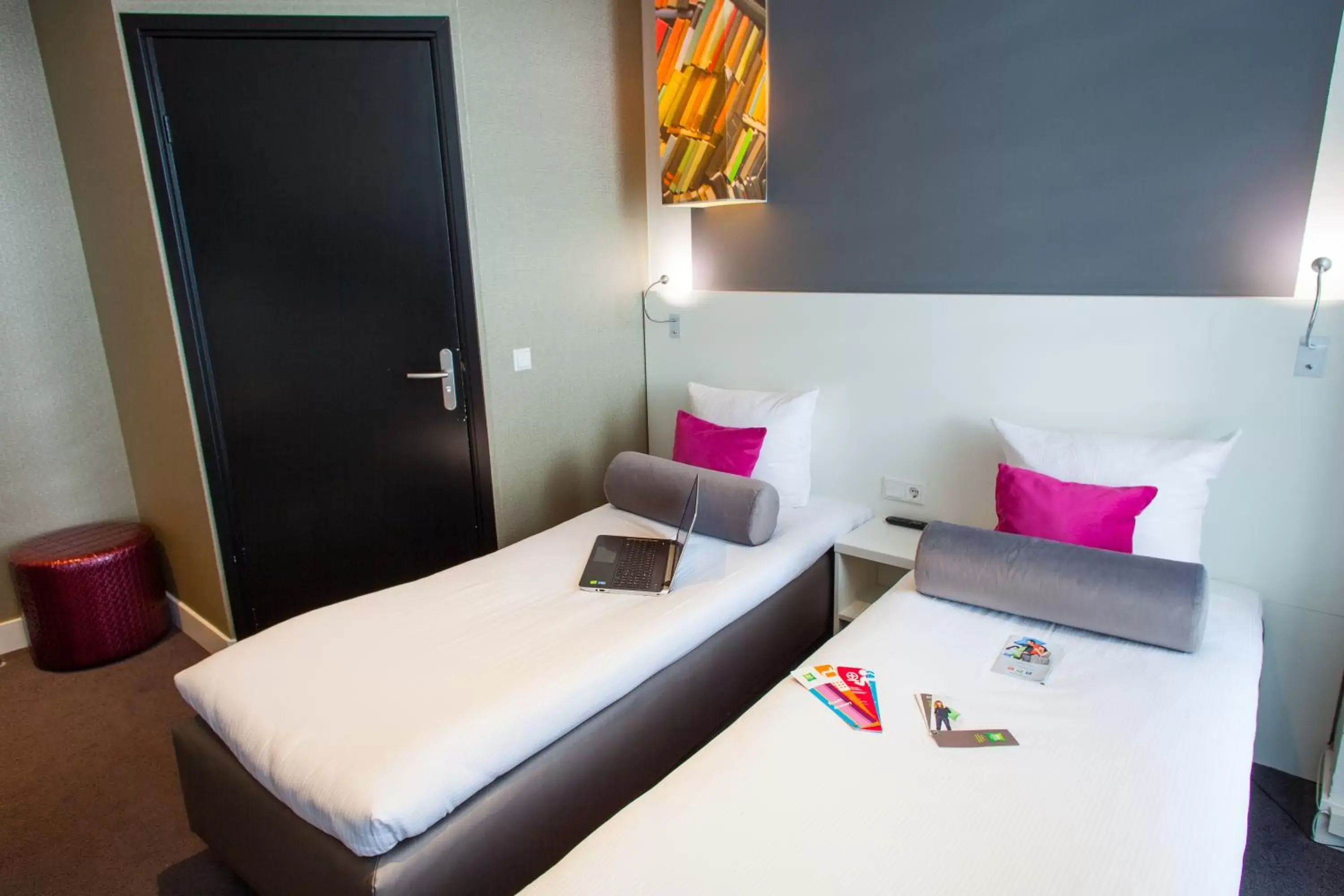 Twin Room in ibis Styles Amsterdam Amstel