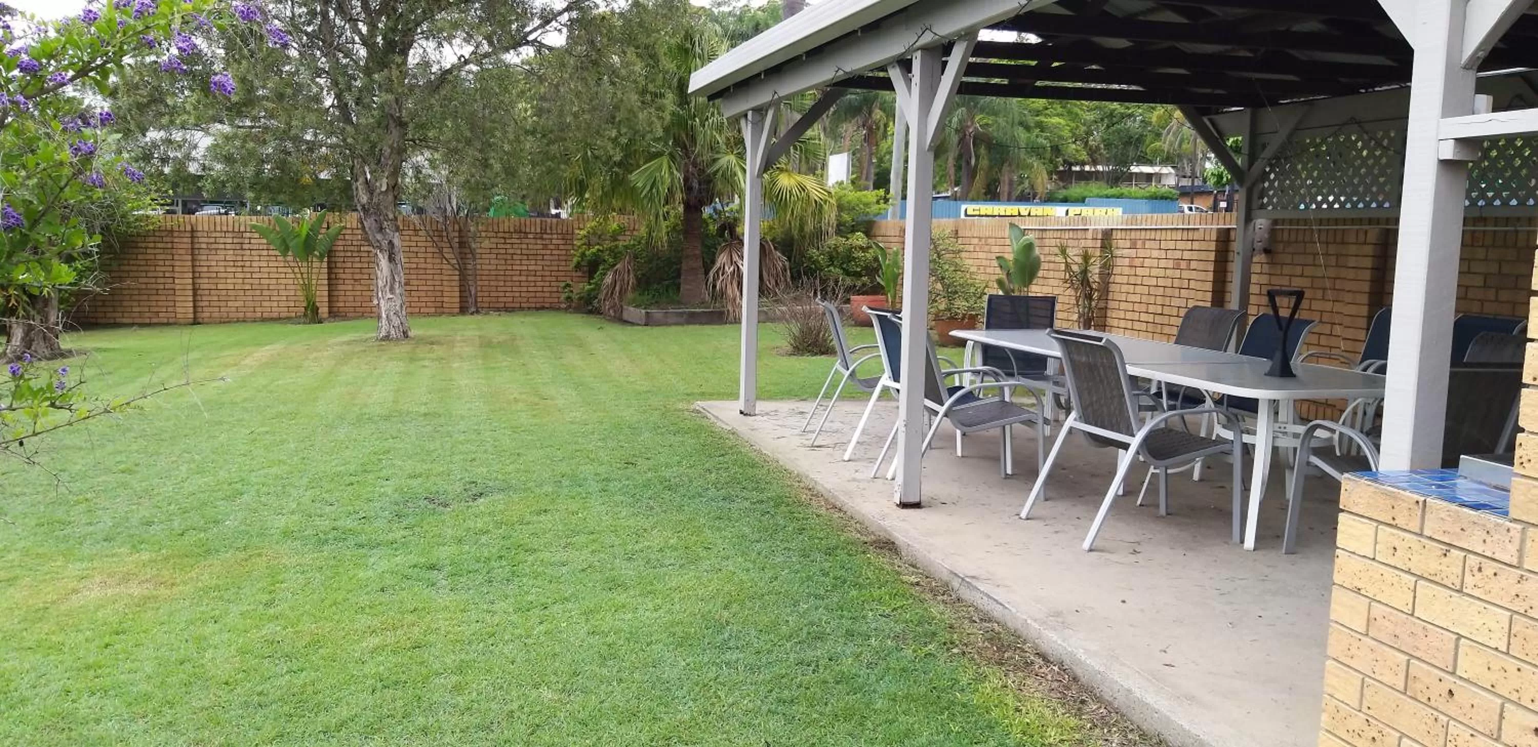 Patio in Taree Country Motel