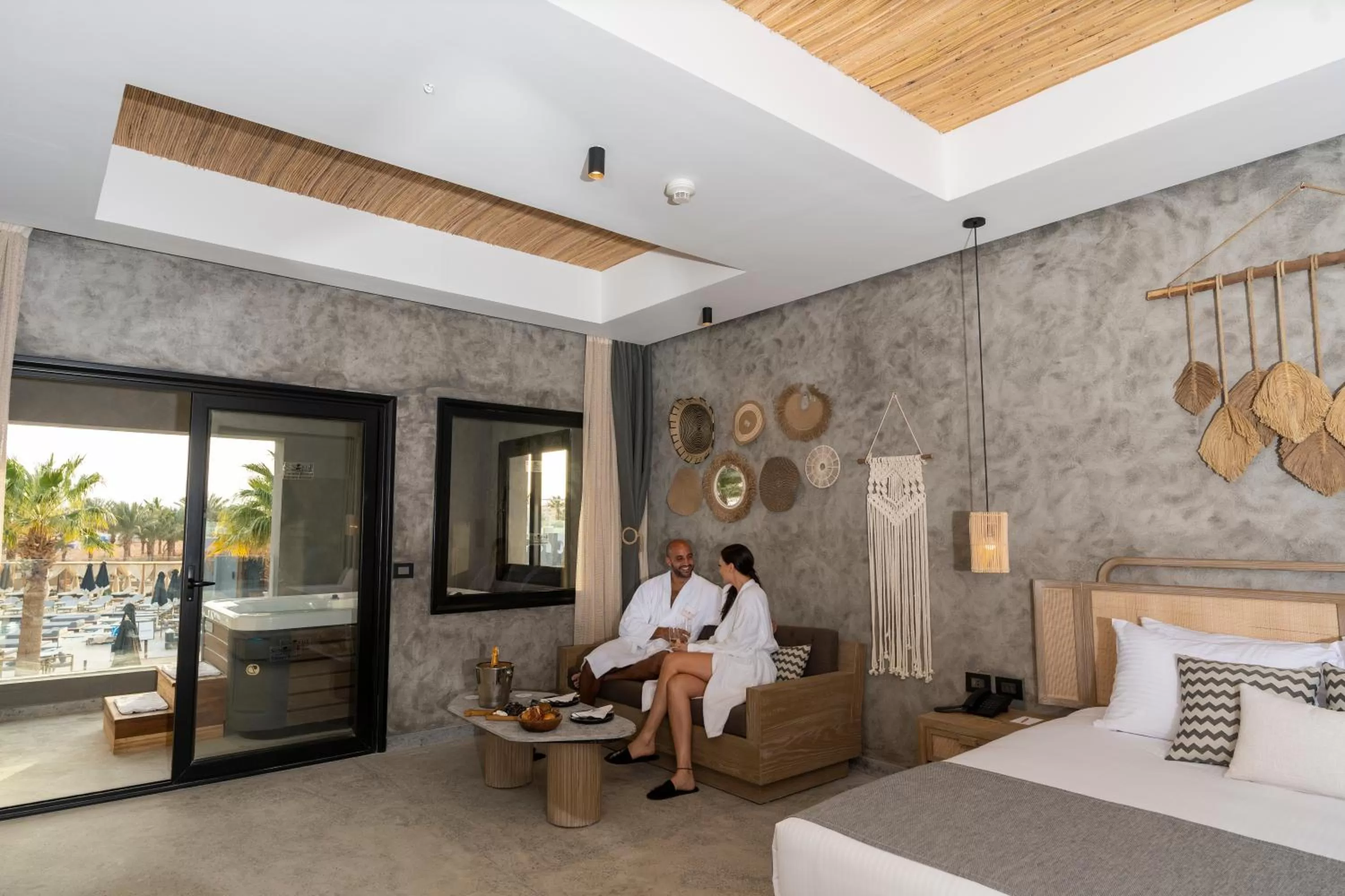 View (from property/room), Bed in Sunrise Tucana Resort Grand Select