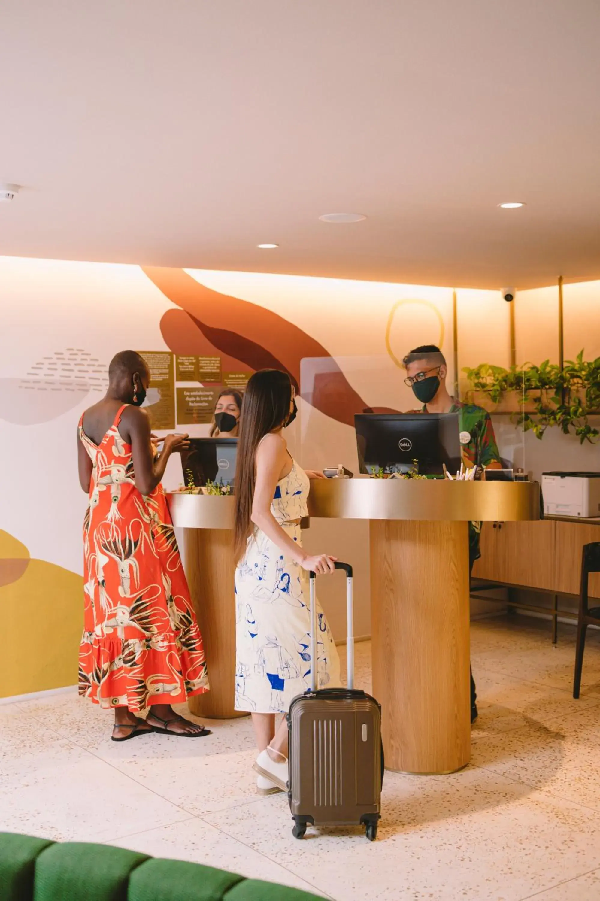 Lobby or reception in Mercure Rio Boutique Hotel Copacabana