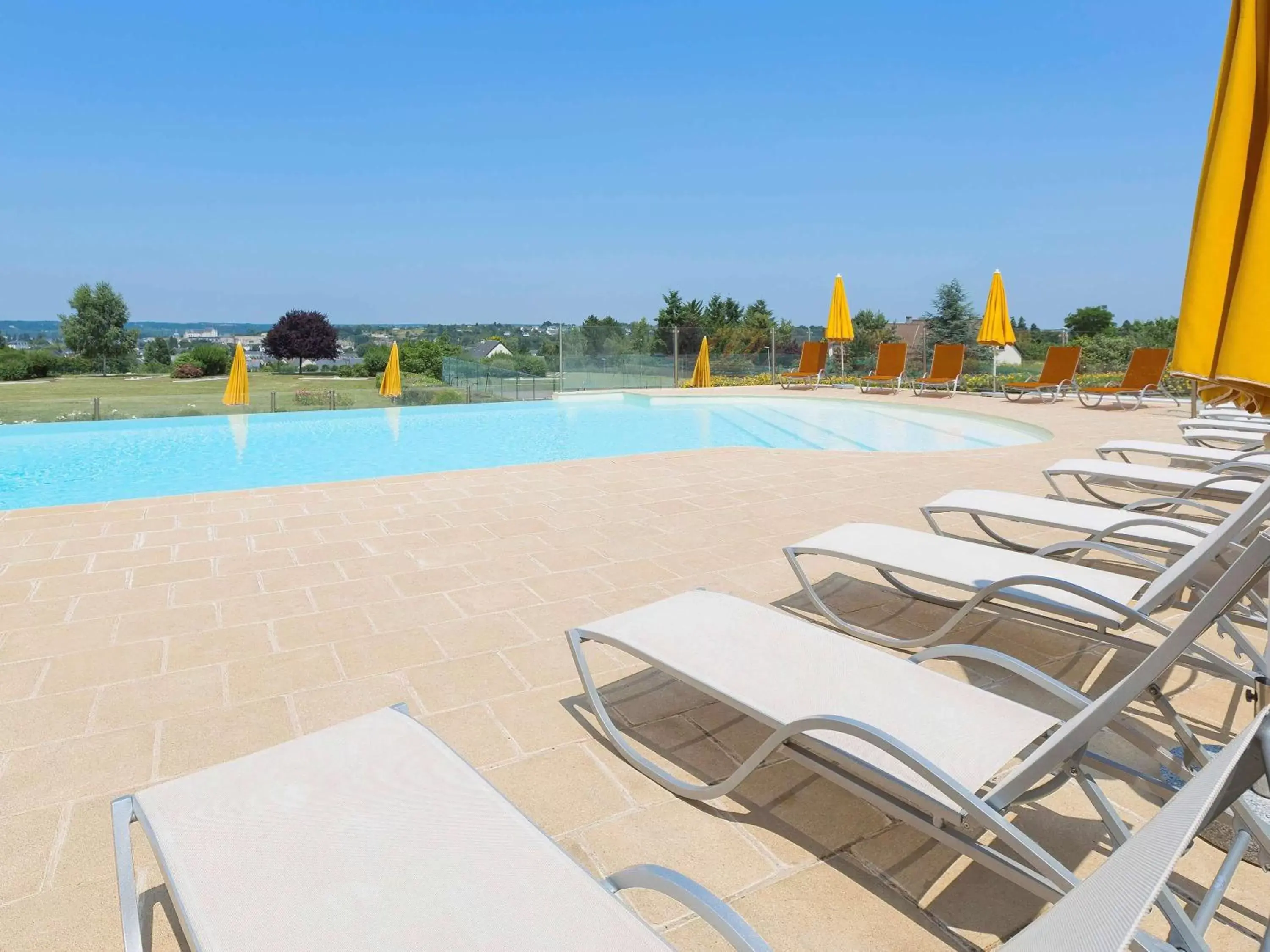 On site, Swimming Pool in Novotel Amboise