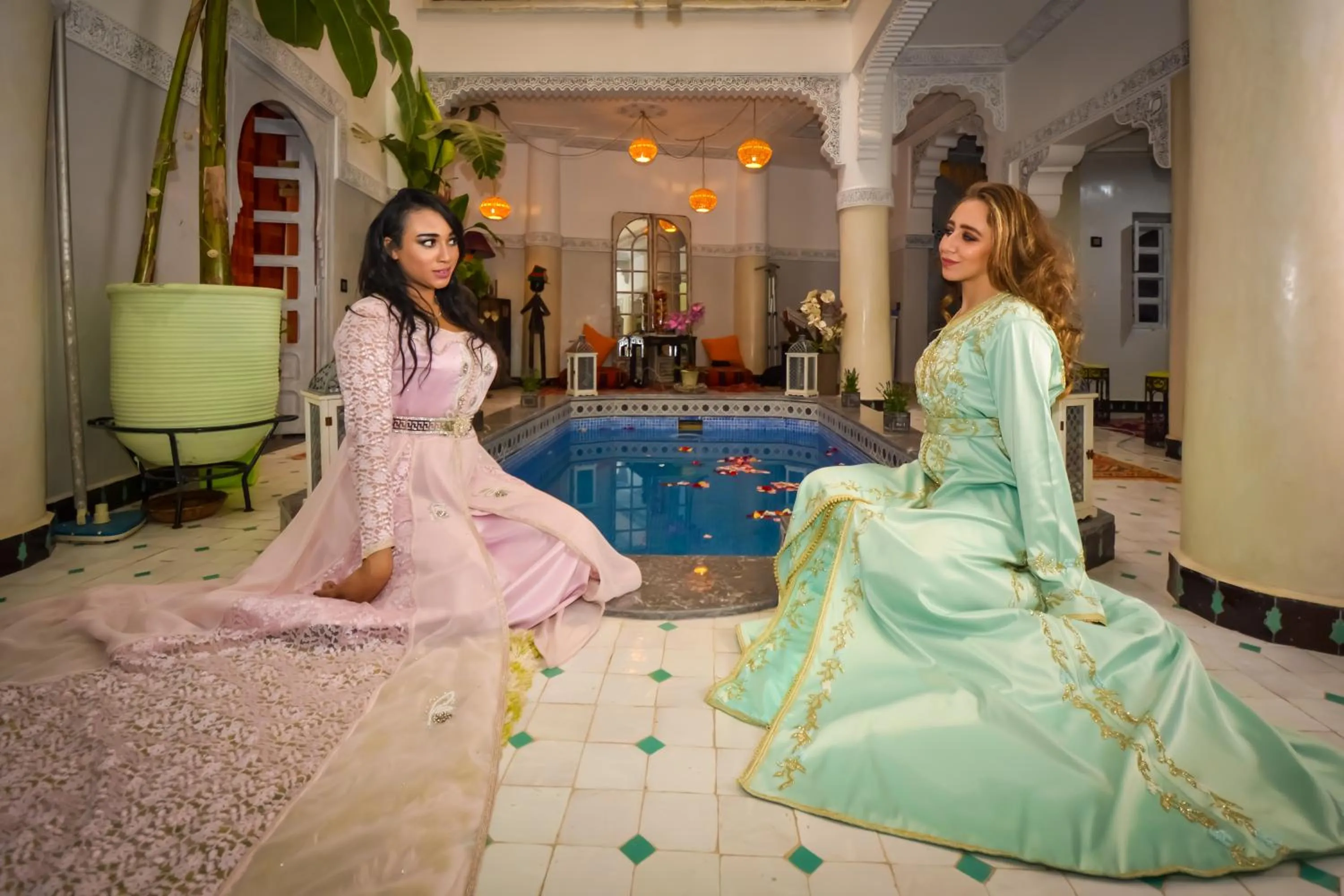 Patio in Riad Eloise