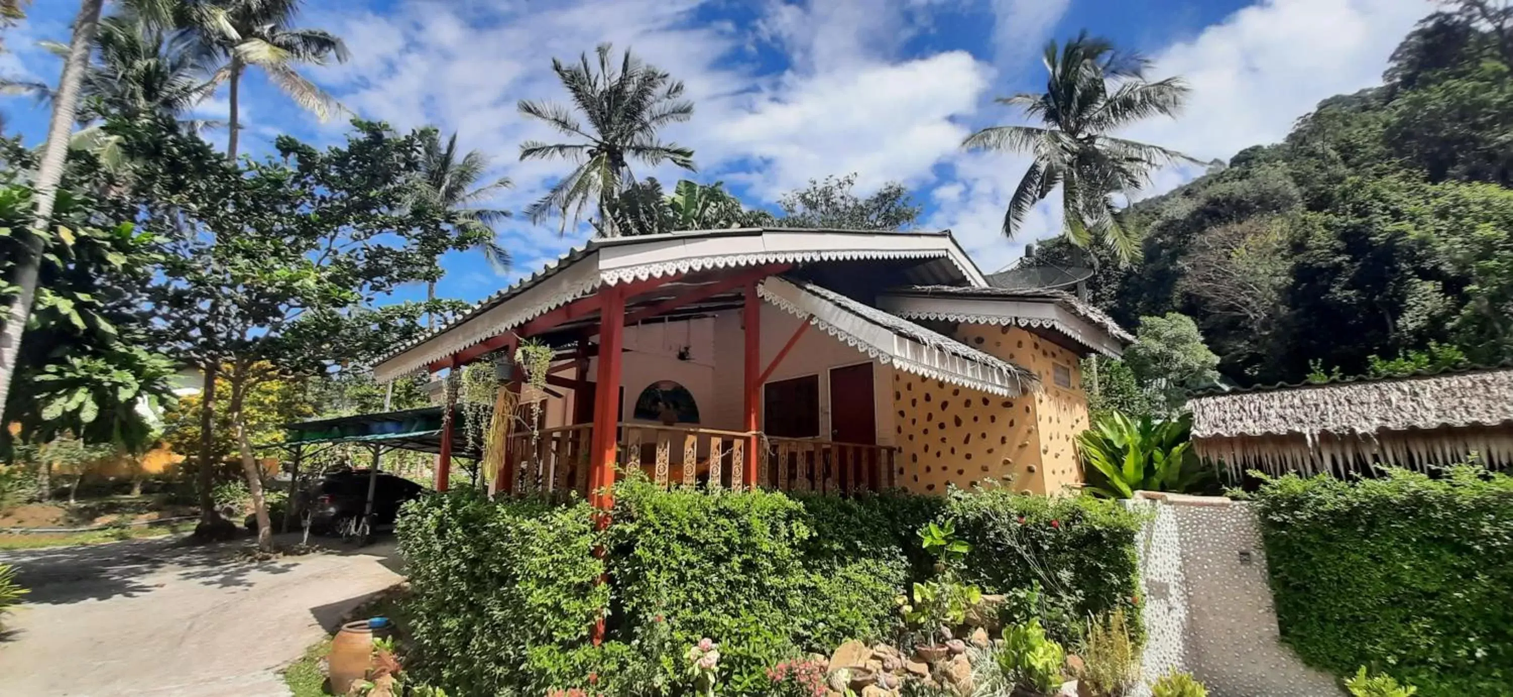 Inner courtyard view, Property Building in Macura Resort