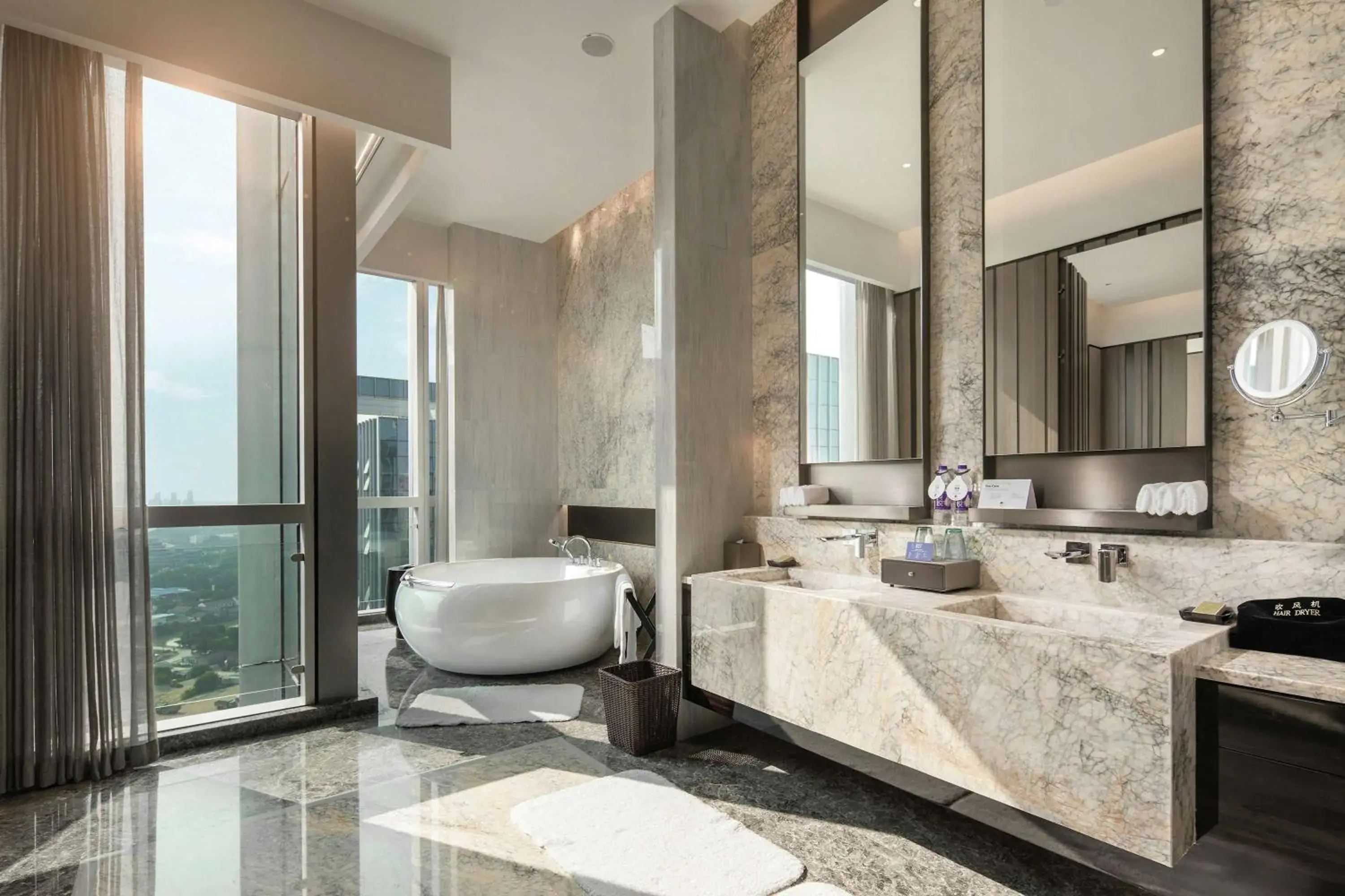 Bathroom in Doubletree By Hilton Suzhou Wujiang