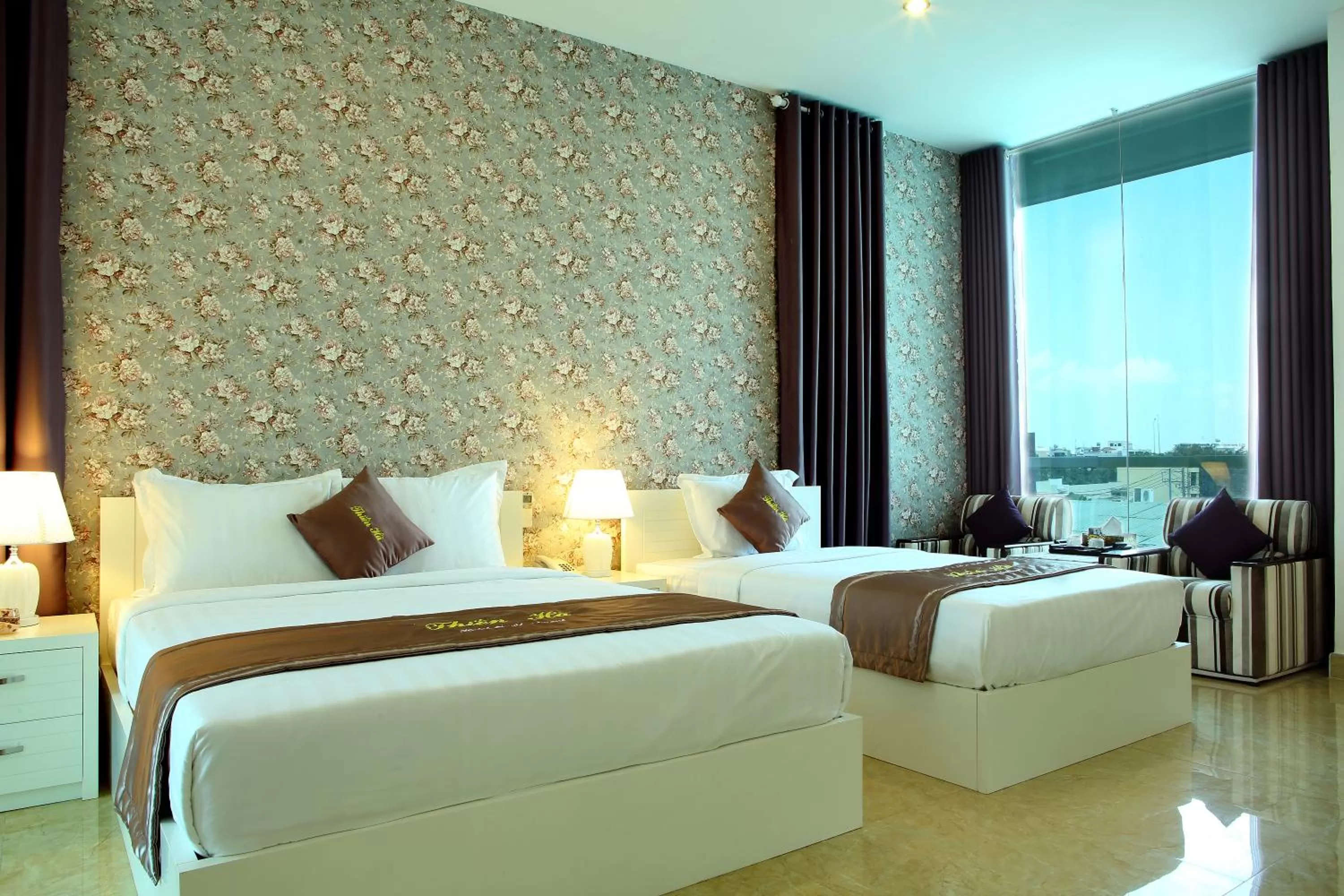 Bedroom, Bed in Thien Ha Hotel & Apartment