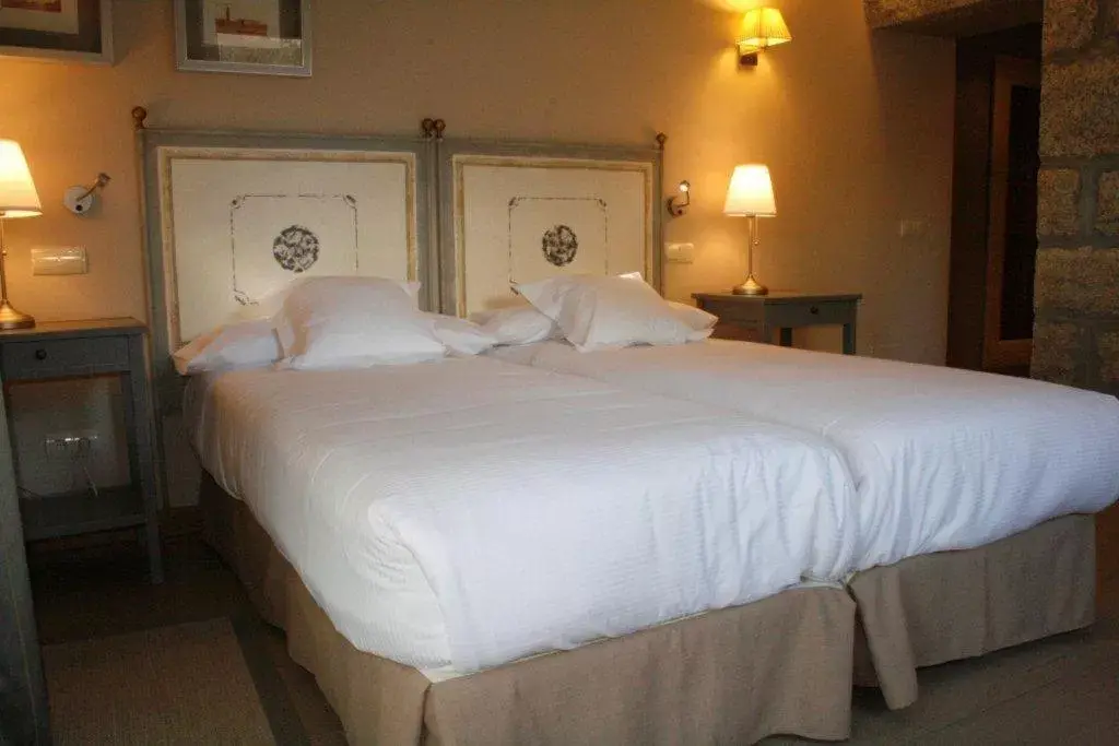 Bed in Hotel Rural Las Rozuelas