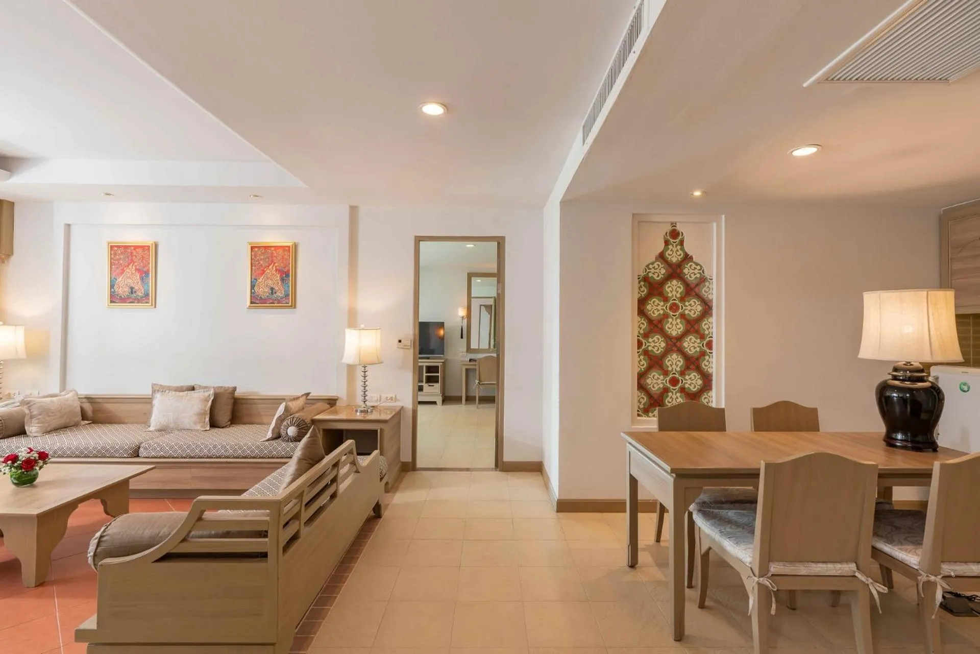 Bedroom in Ravindra Beach Resort & Spa - SHA Extra Plus