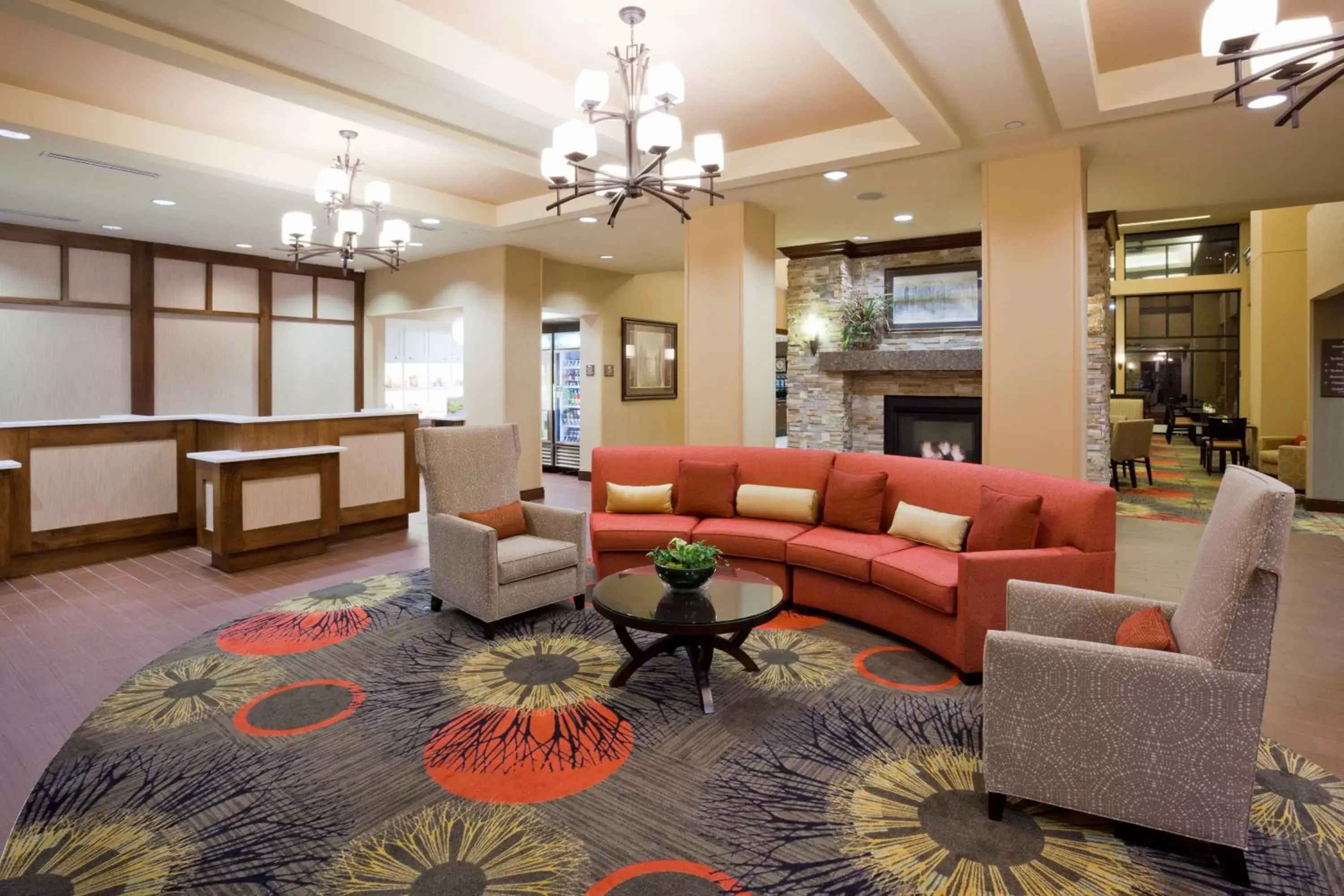 Lobby or reception, Lobby/Reception in Homewood Suites by Hilton Minneapolis - Saint Louis Park at West End