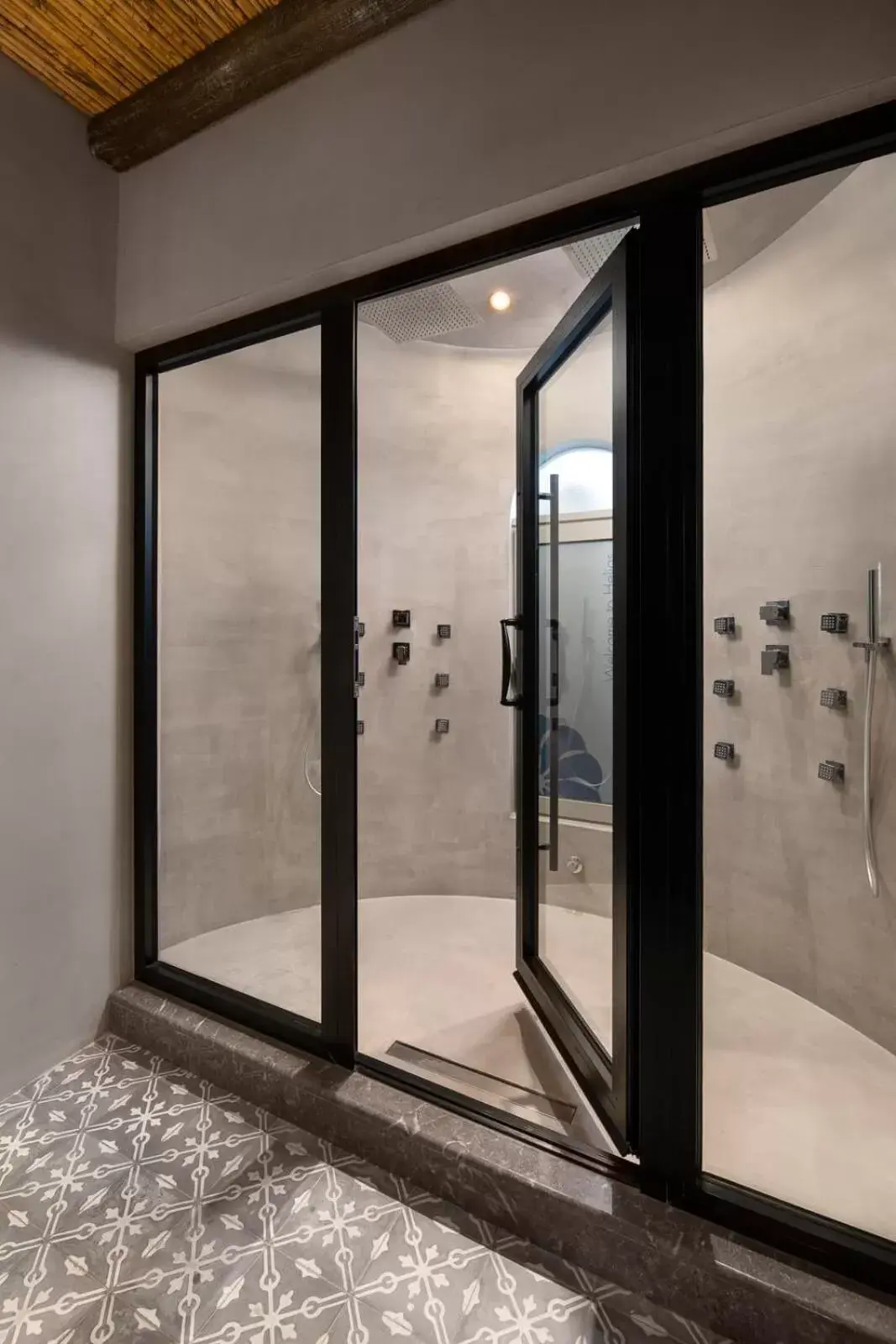 Shower in Elakati Luxury Boutique Hotel - Adults Only