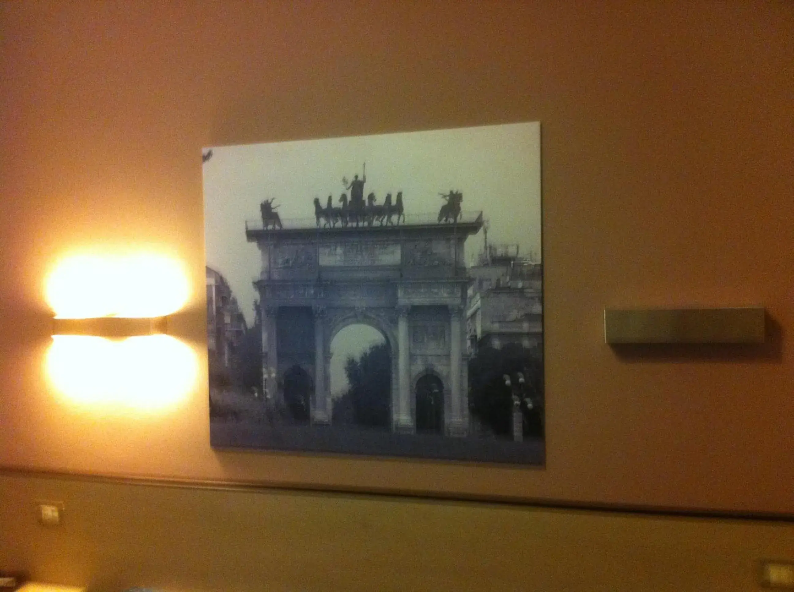 Decorative detail in Hotel Mennini