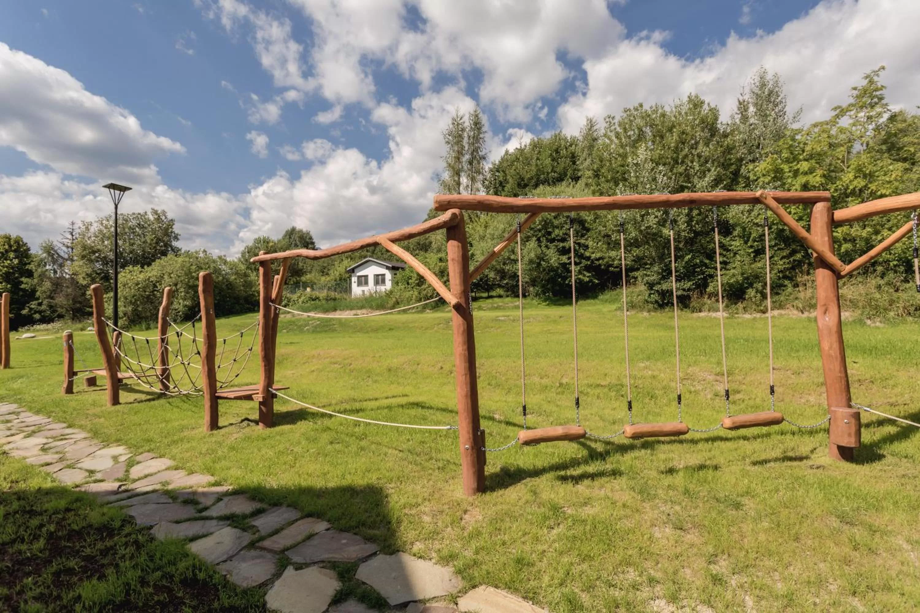 Children play ground in ARIETES MARMONT Resort