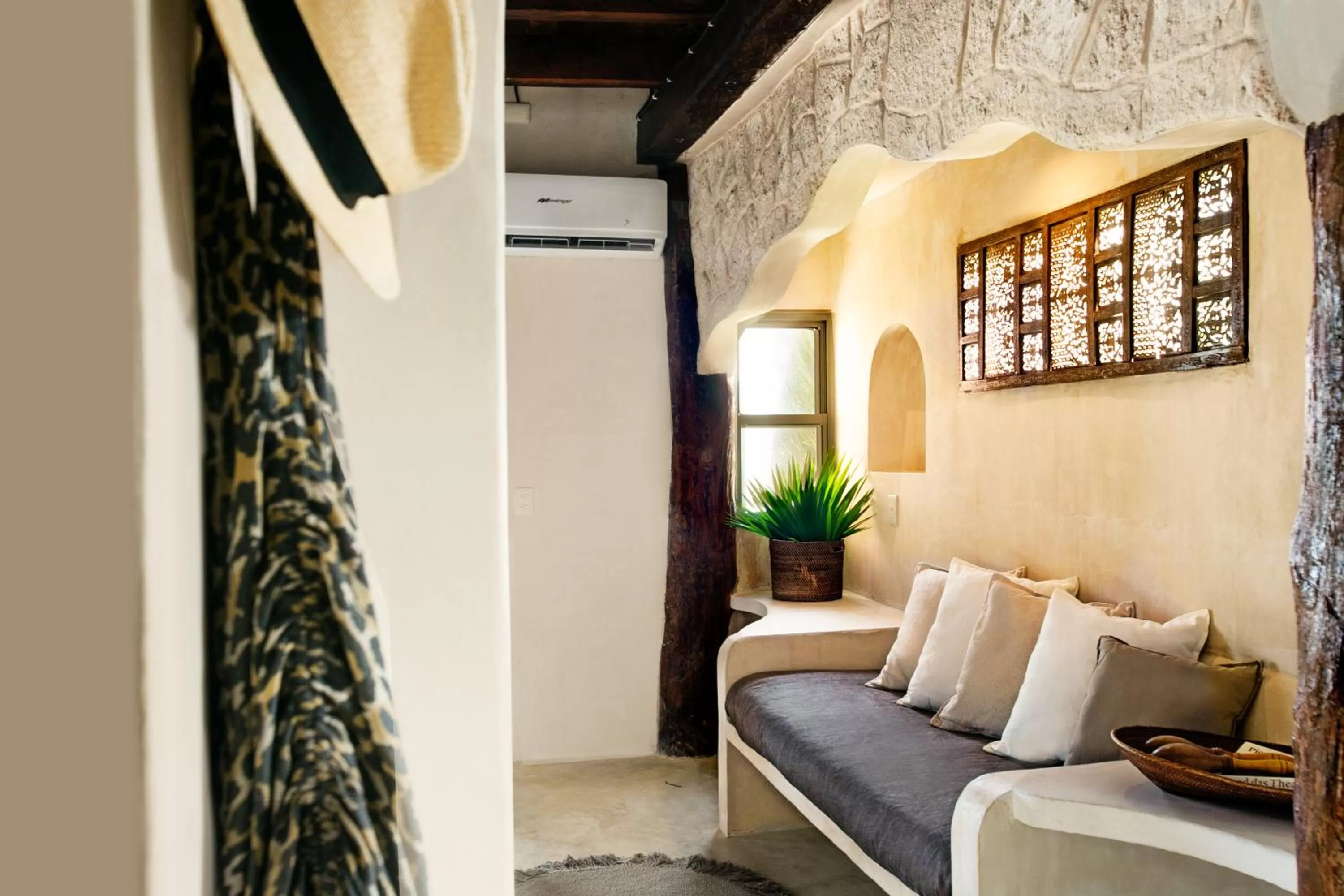 Seating area in Amansala Resort