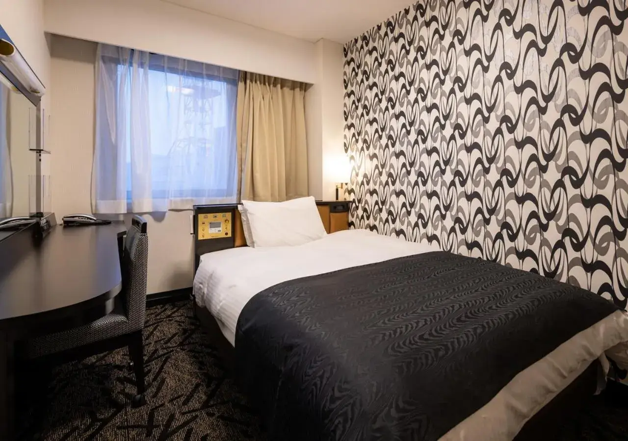 Photo of the whole room, Bed in APA Hotel Koriyama Ekimae Photo of the whole room, Bed in APA Hotel Koriyama Ekimae