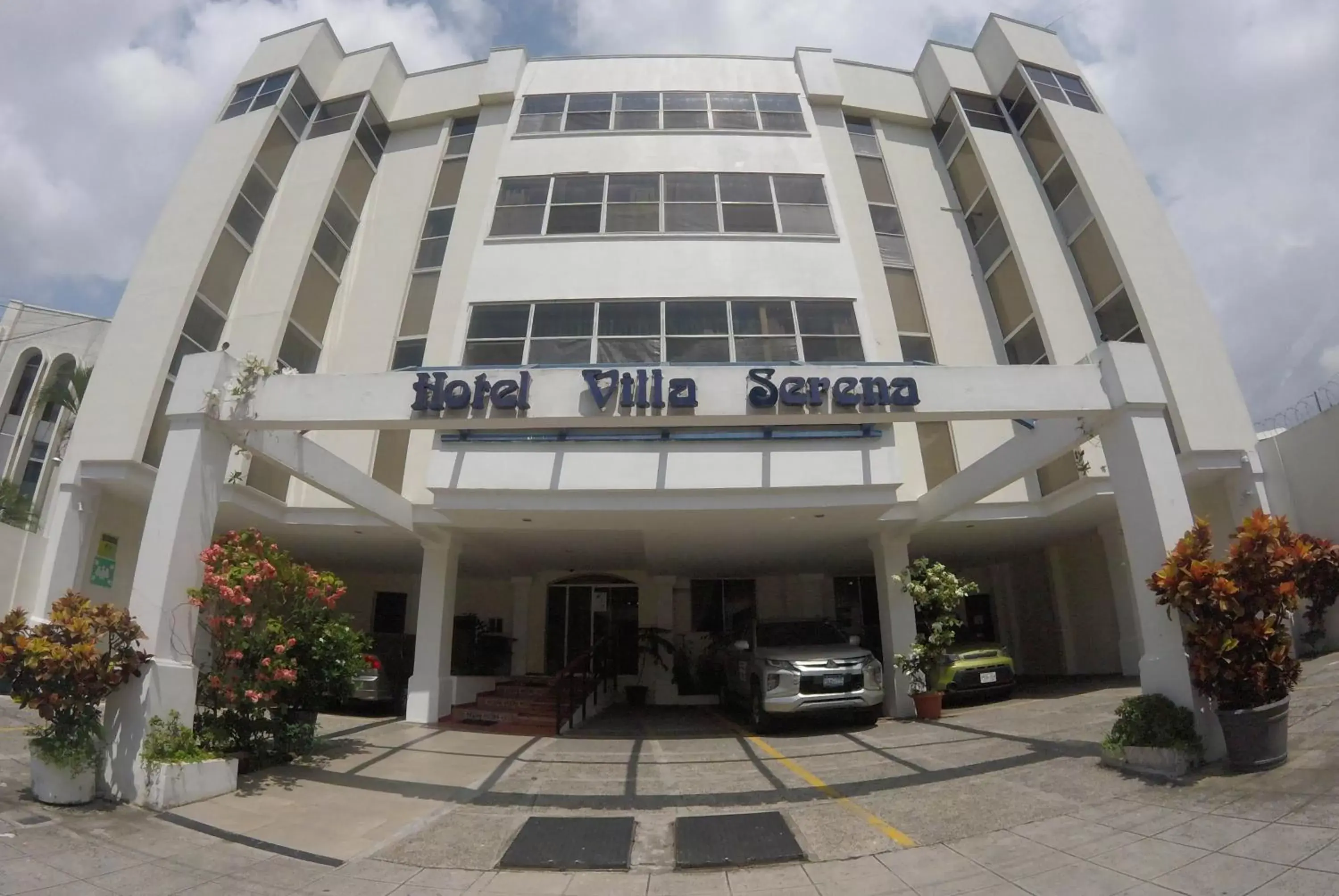 Property building in Hotel Villa Serena San Benito Property building in Hotel Villa Serena San Benito