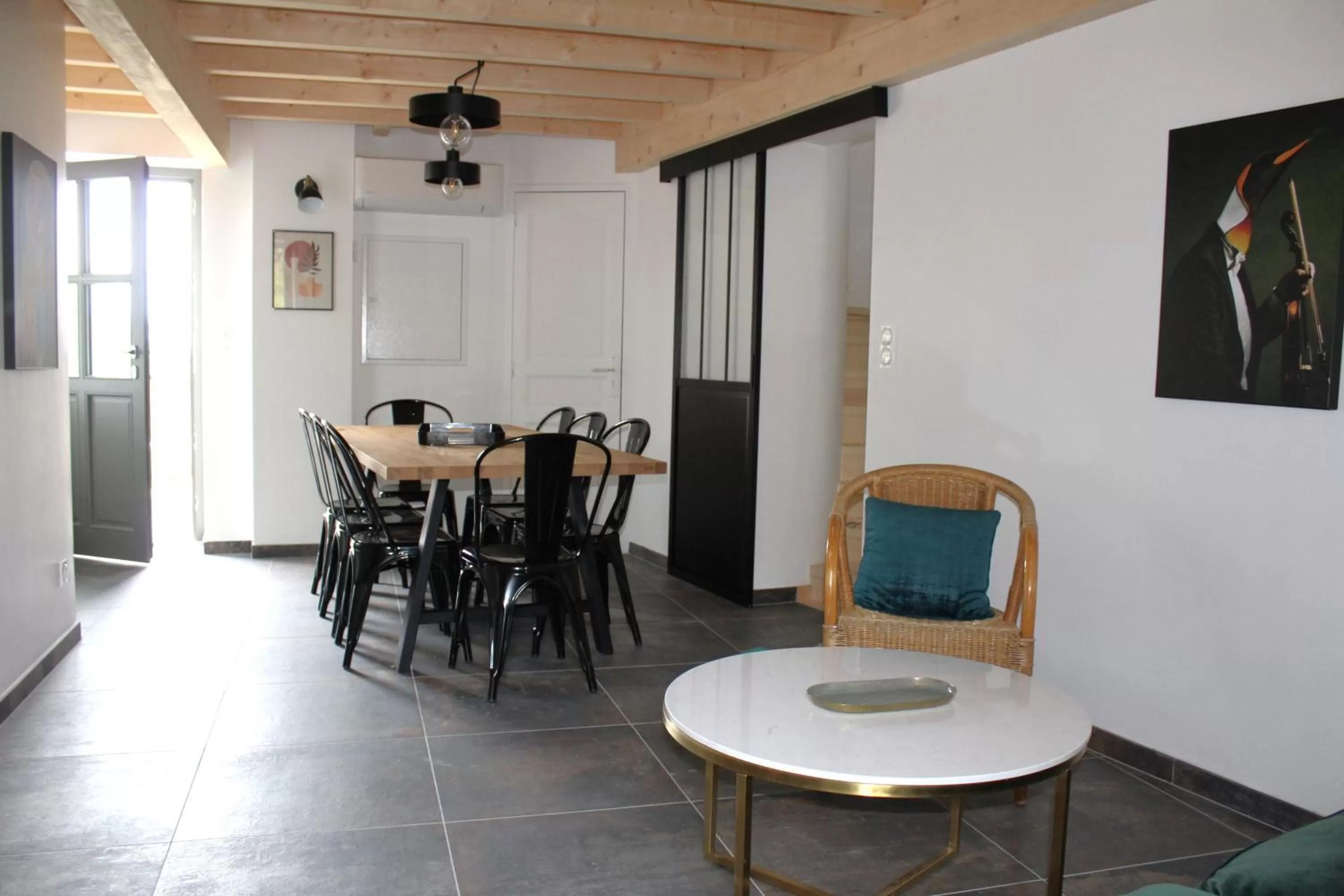 Seating area, Dining Area in La Grande Maison