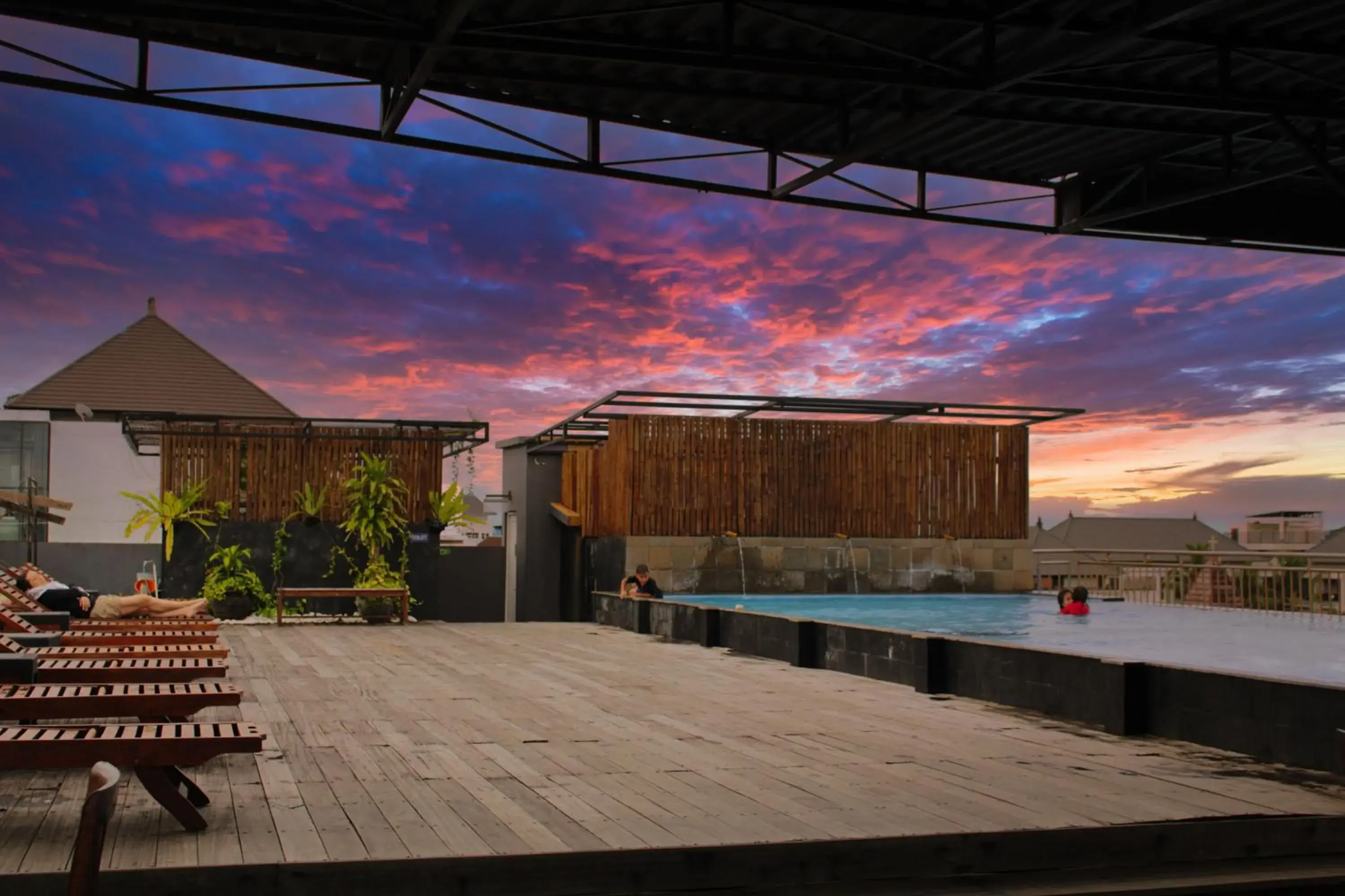 Swimming pool in The Tusita Hotel