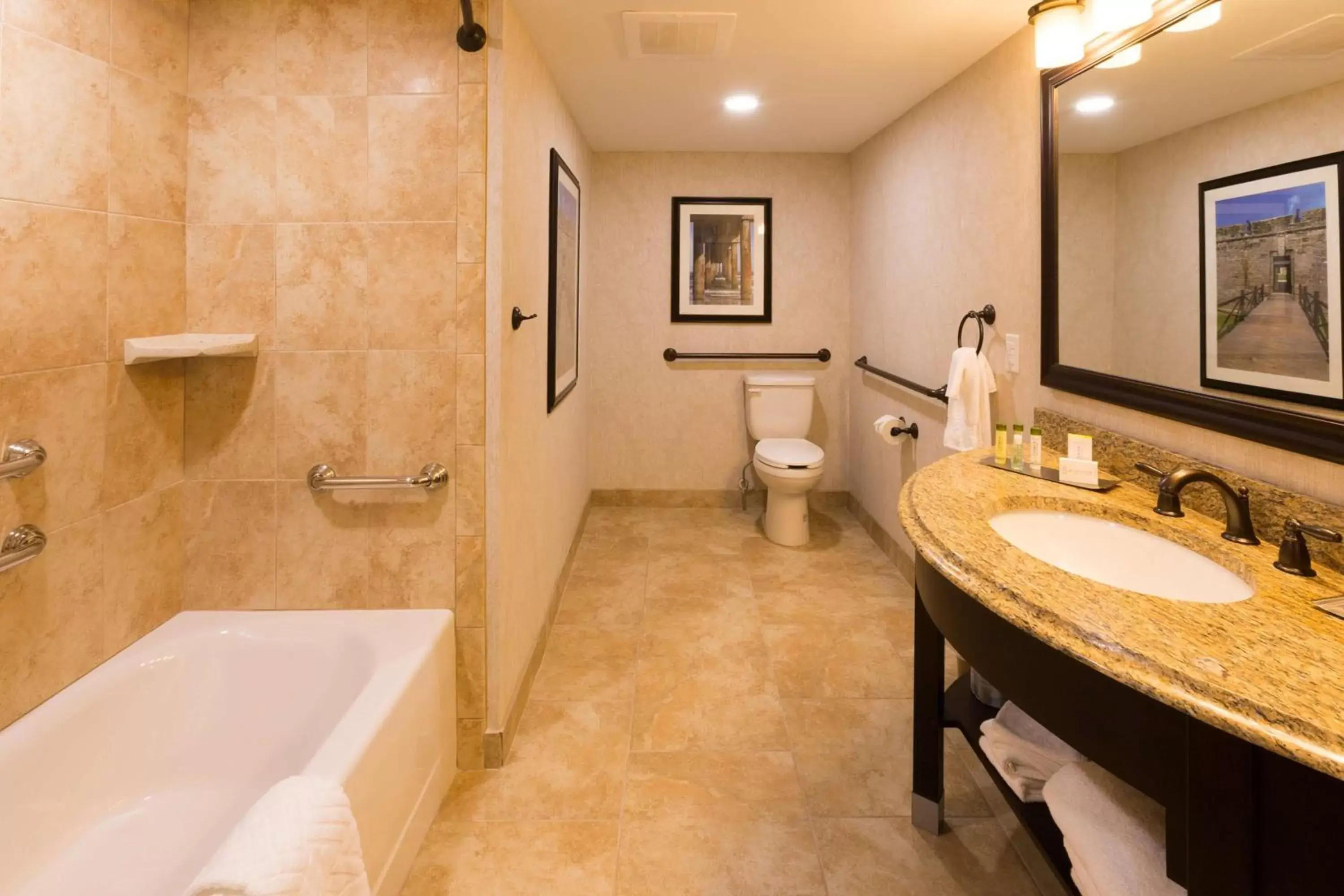 Bathroom in DoubleTree by Hilton St. Augustine Historic District