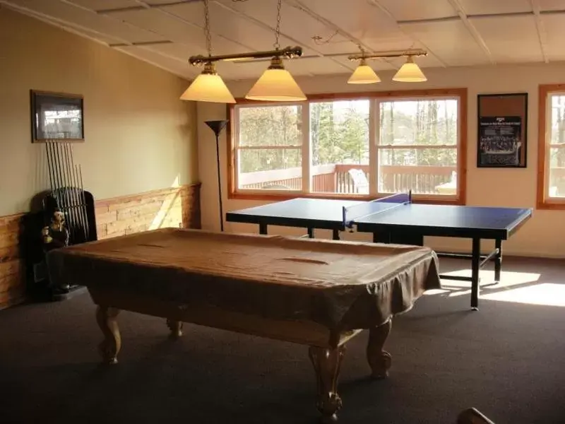 Billiards in Hiawatha Lodge Inn